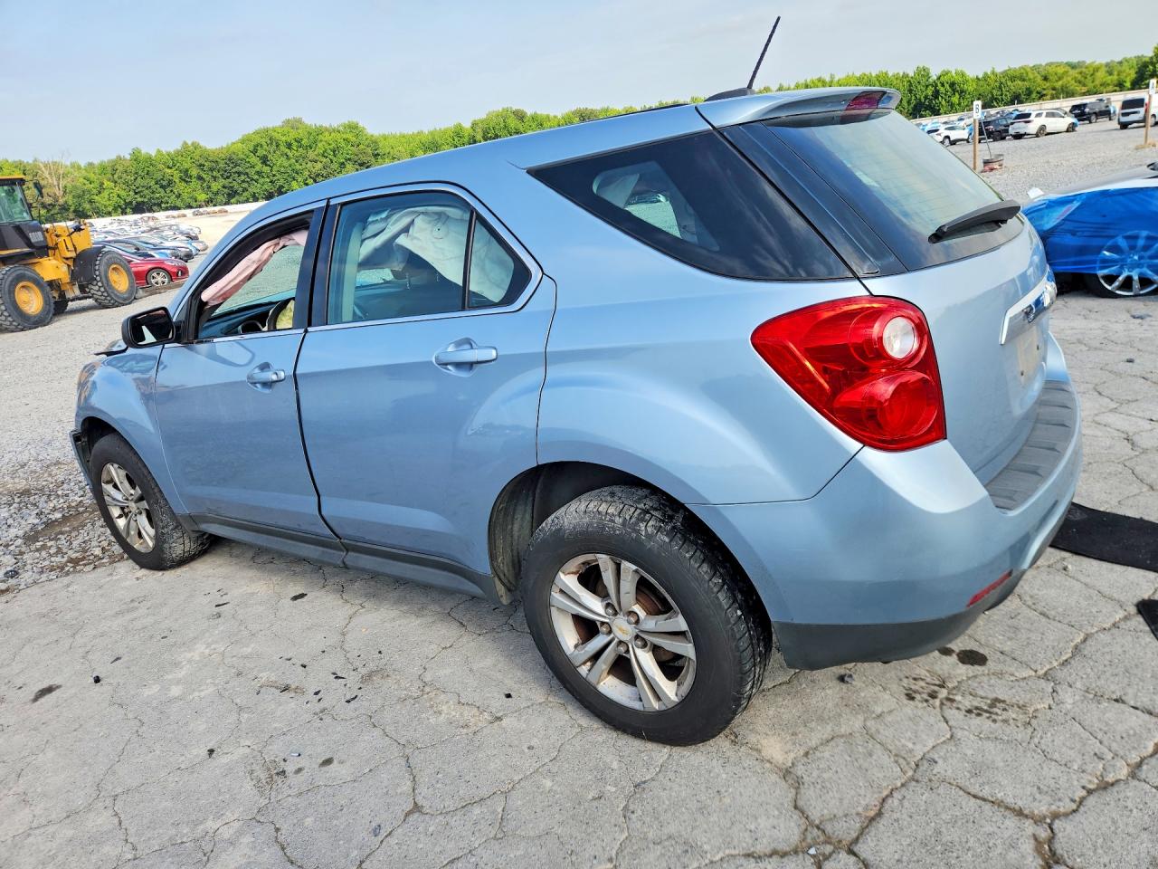 2015 Chevrolet Equinox Ls Blue vin: 2GNALAEKXF6276835