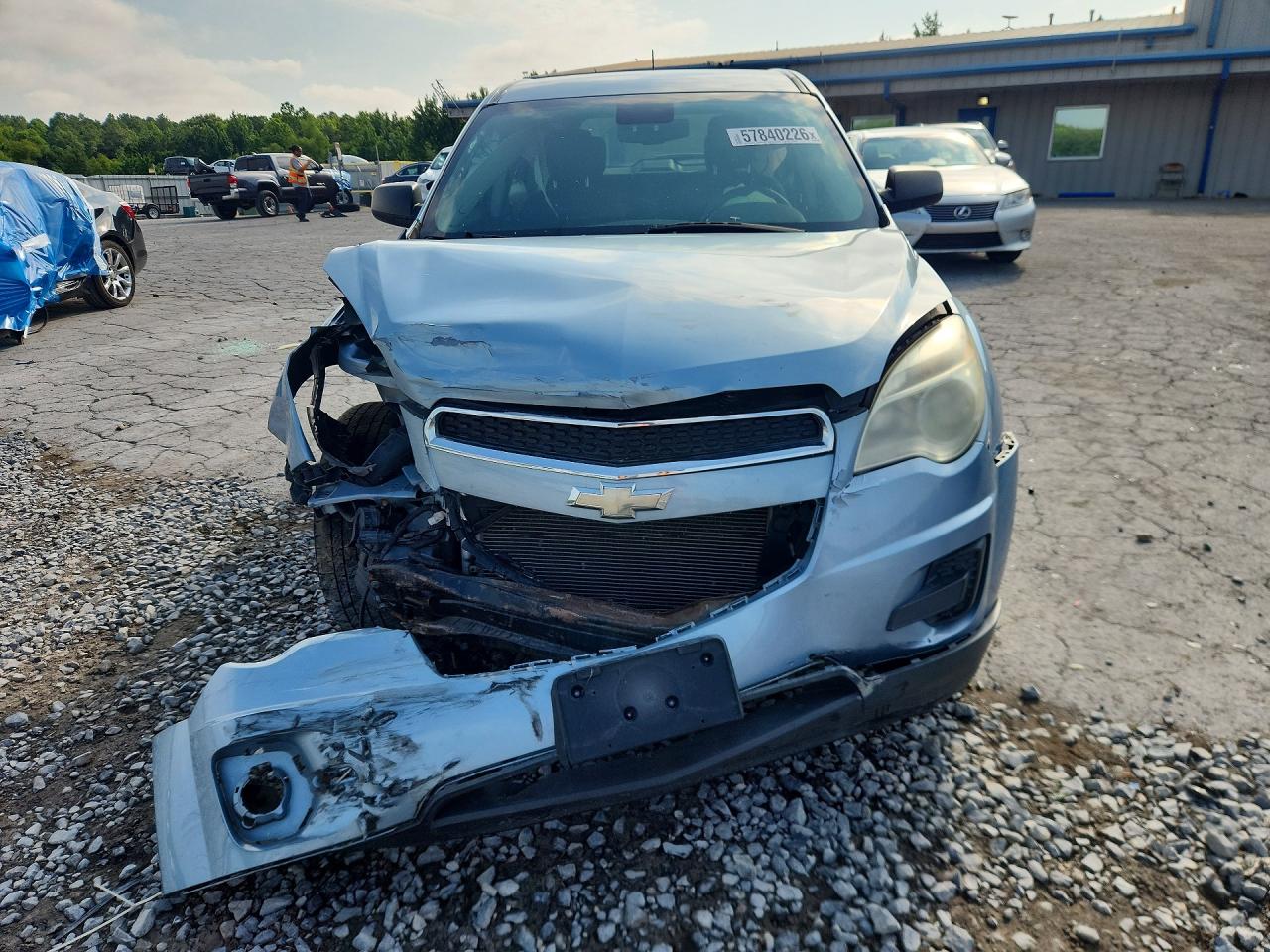 2015 Chevrolet Equinox Ls Blue vin: 2GNALAEKXF6276835