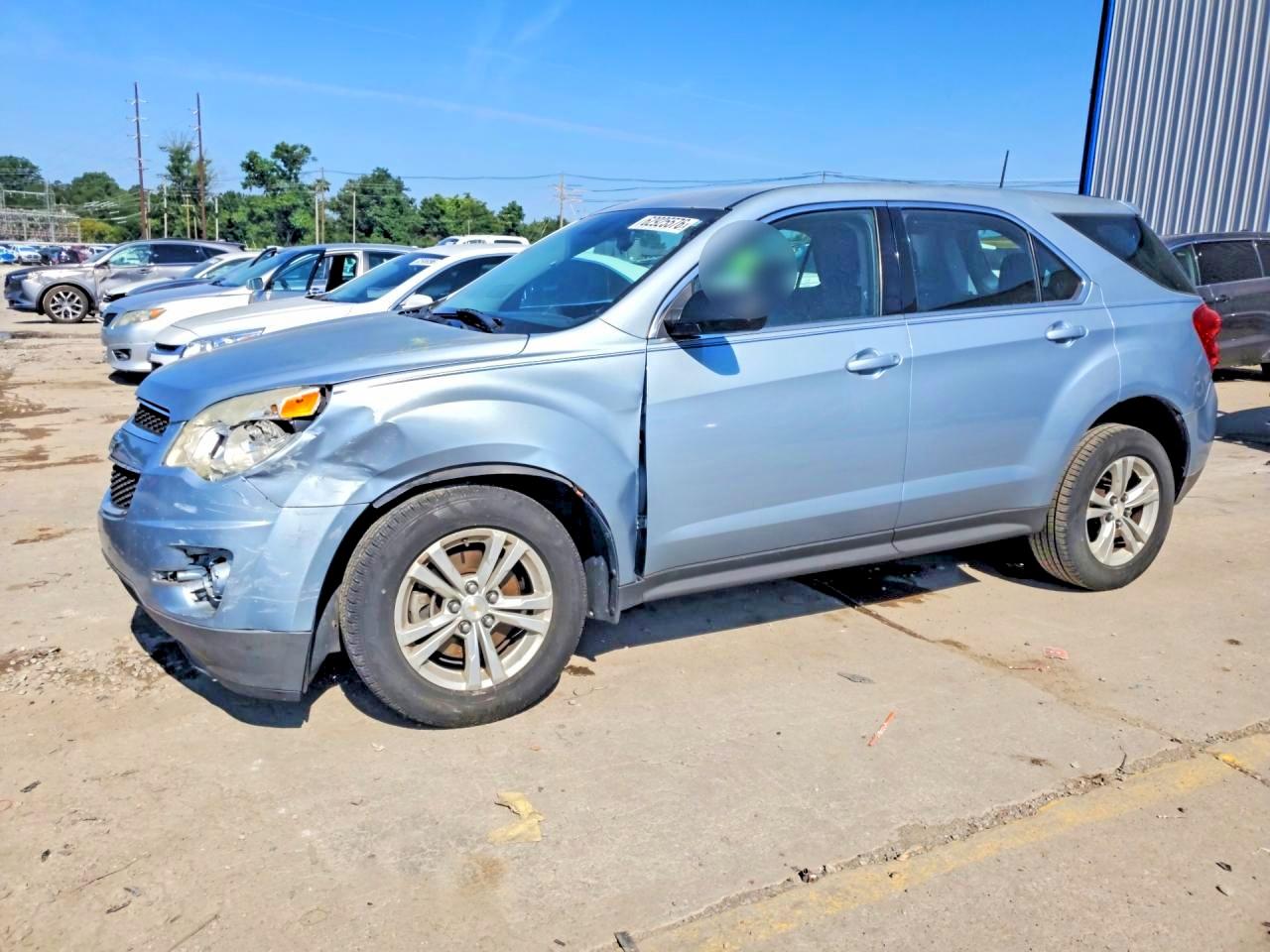 2015 Chevrolet Equinox Ls Blue vin: 2GNALAEKXF6291576