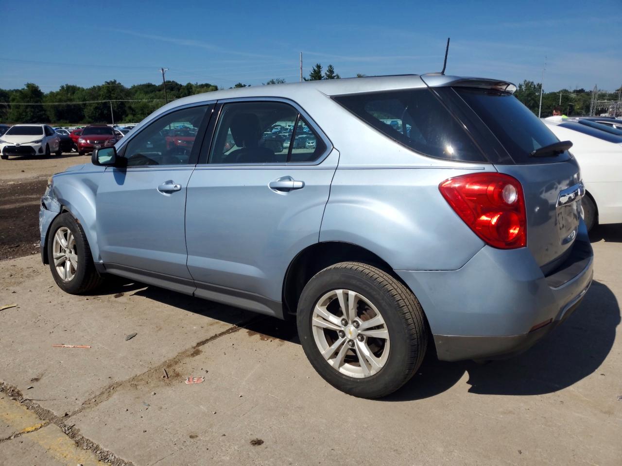2015 Chevrolet Equinox Ls Blue vin: 2GNALAEKXF6291576