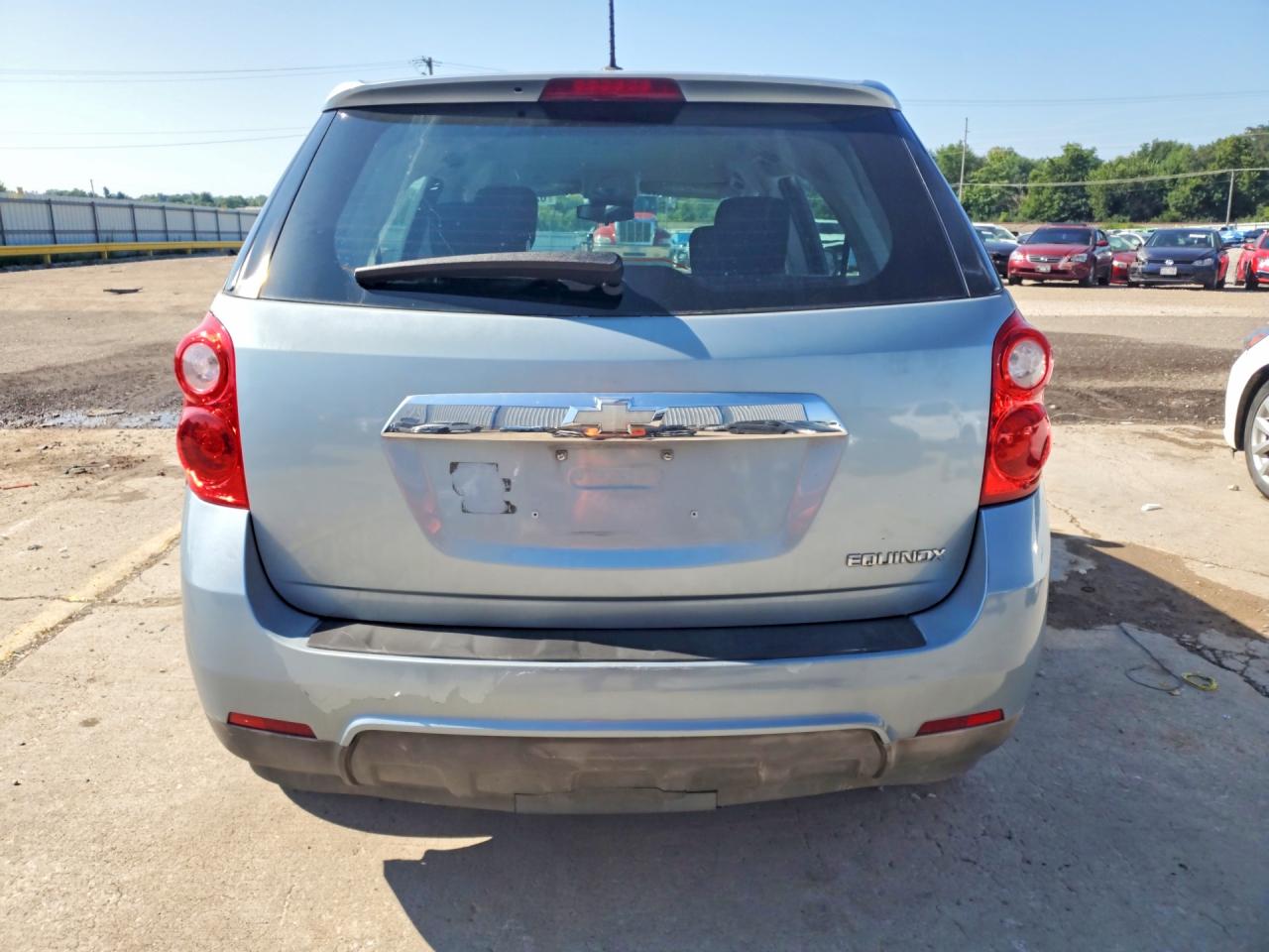 2015 Chevrolet Equinox Ls Blue vin: 2GNALAEKXF6291576