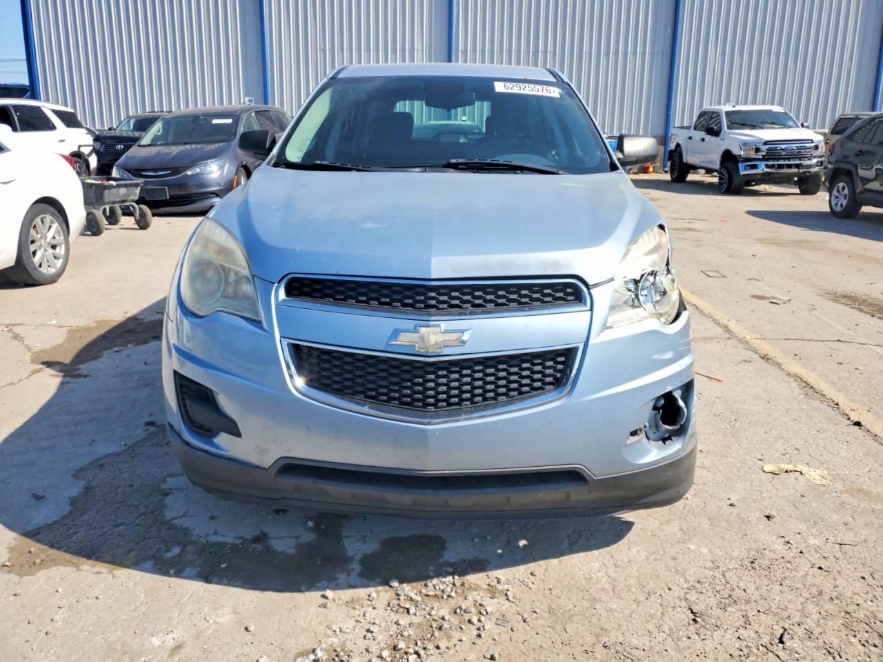 2015 Chevrolet Equinox Ls Blue vin: 2GNALAEKXF6291576