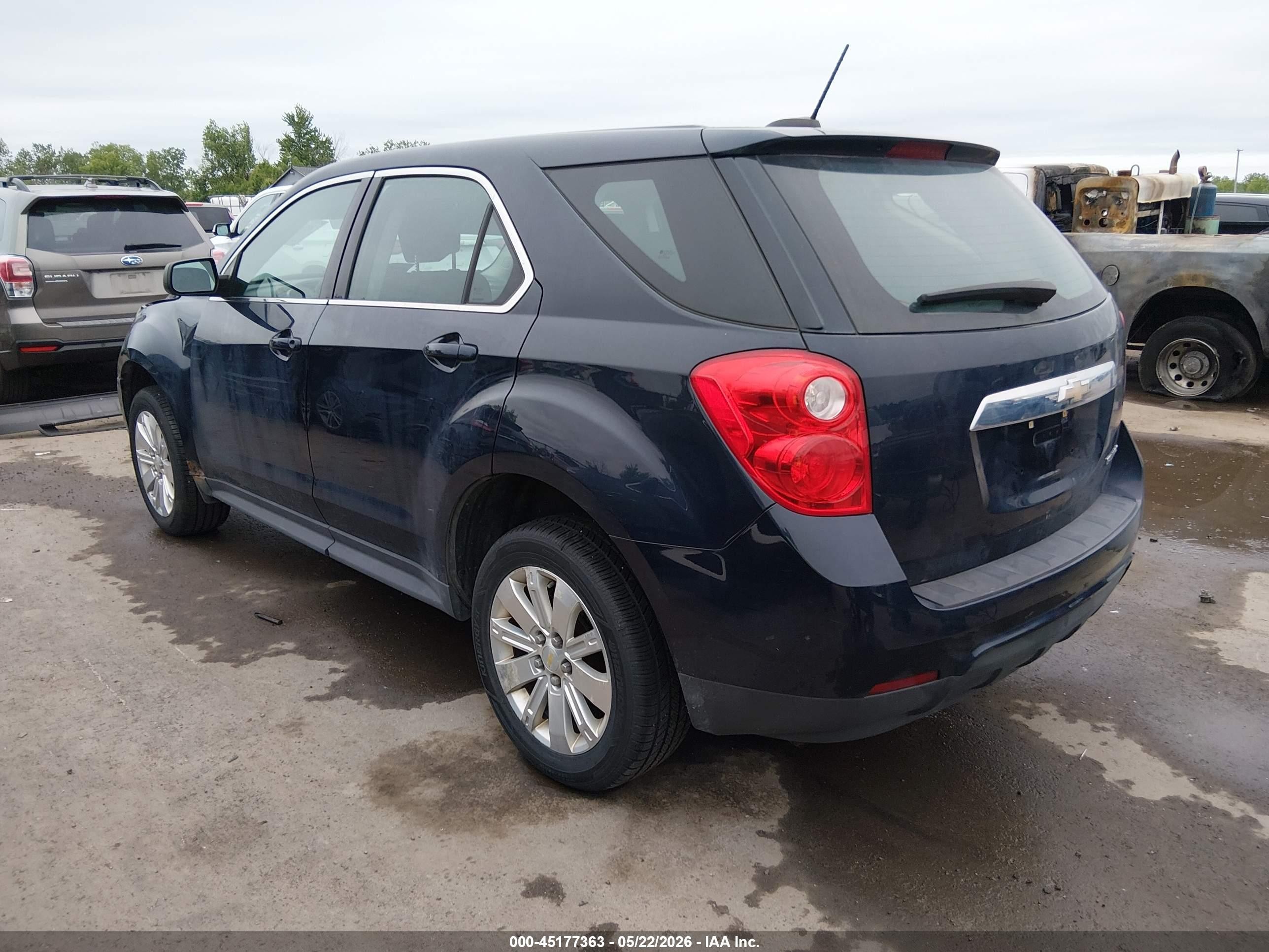 2015 Chevrolet Equinox Ls Blue vin: 2GNALAEKXF6393508