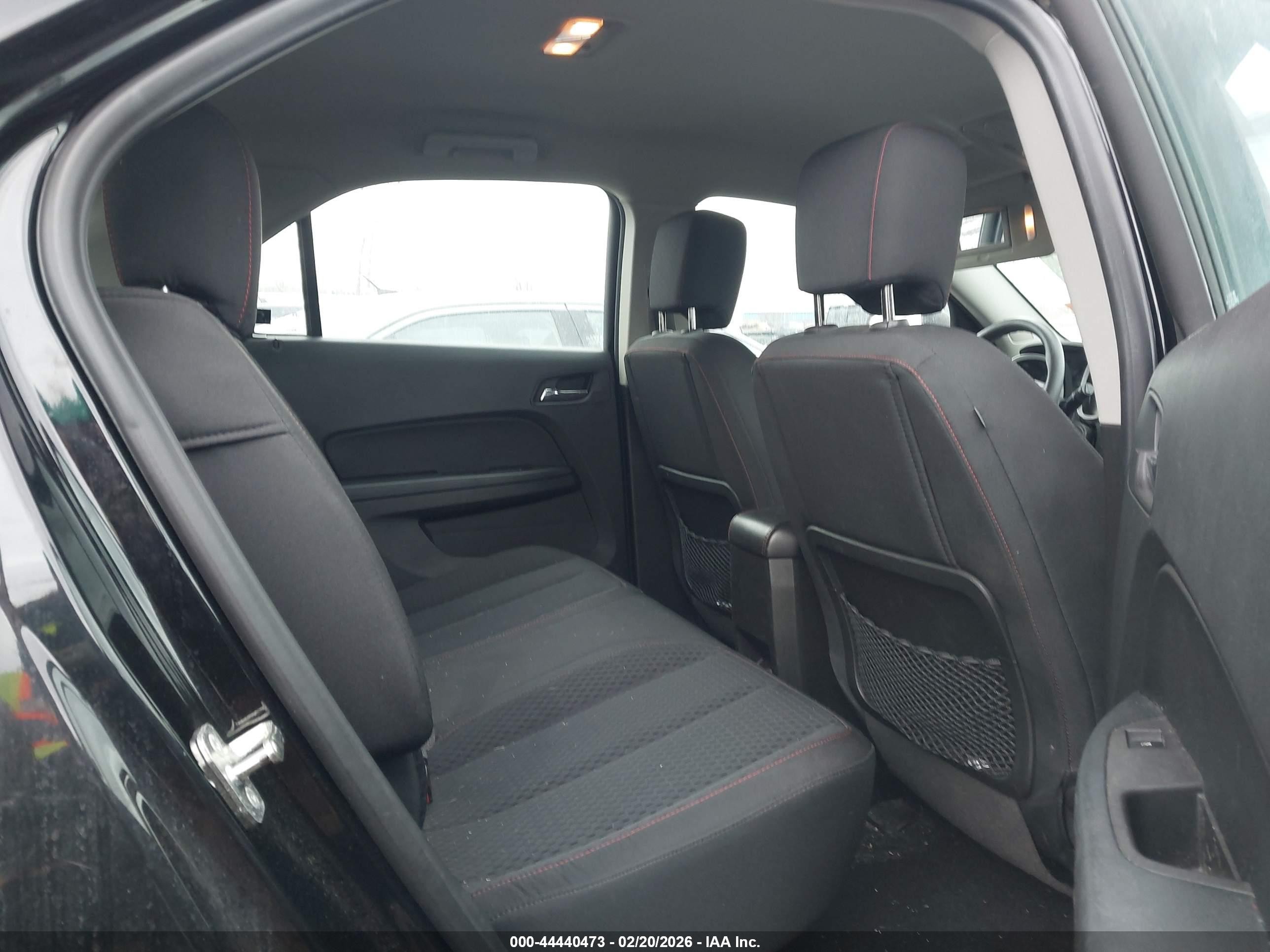 2015 Chevrolet Equinox Ls Black vin: 2GNALAEKXF6408959