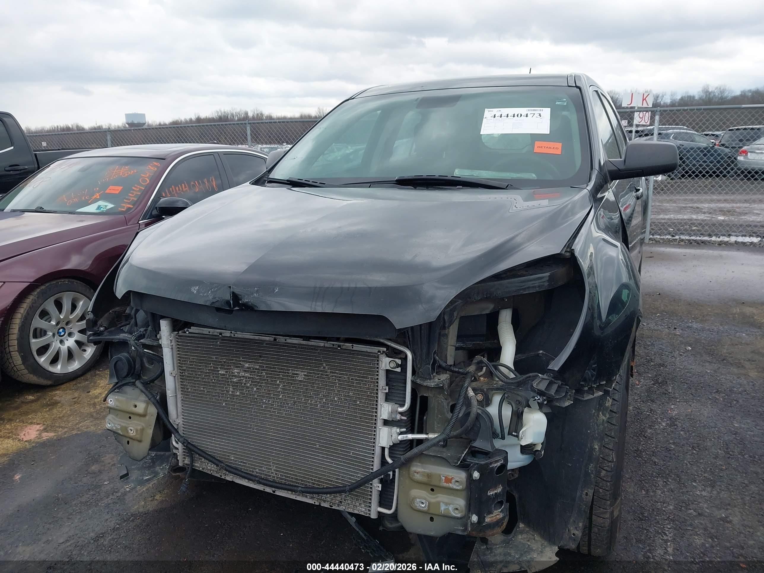2015 Chevrolet Equinox Ls Black vin: 2GNALAEKXF6408959