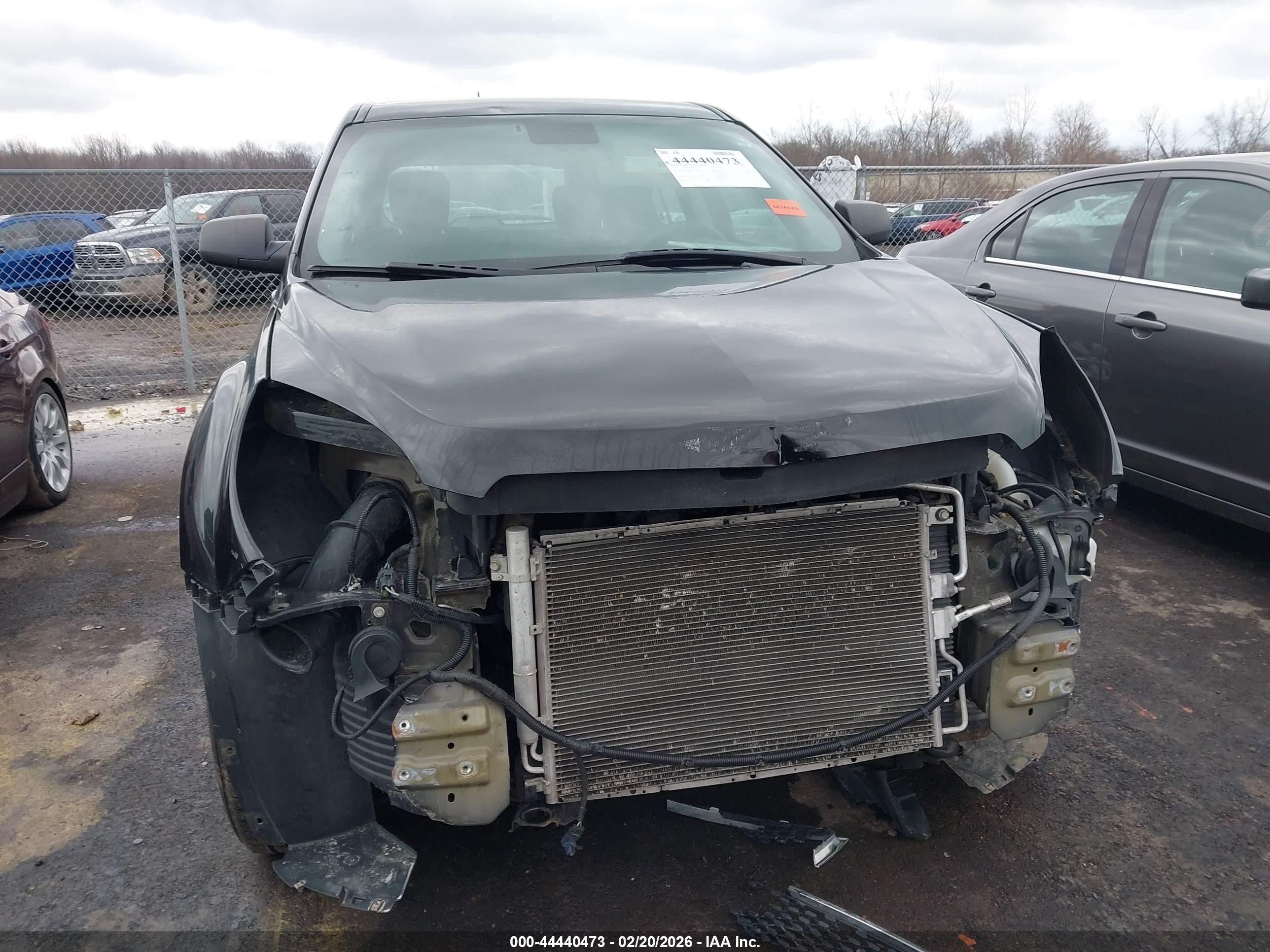 2015 Chevrolet Equinox Ls Black vin: 2GNALAEKXF6408959
