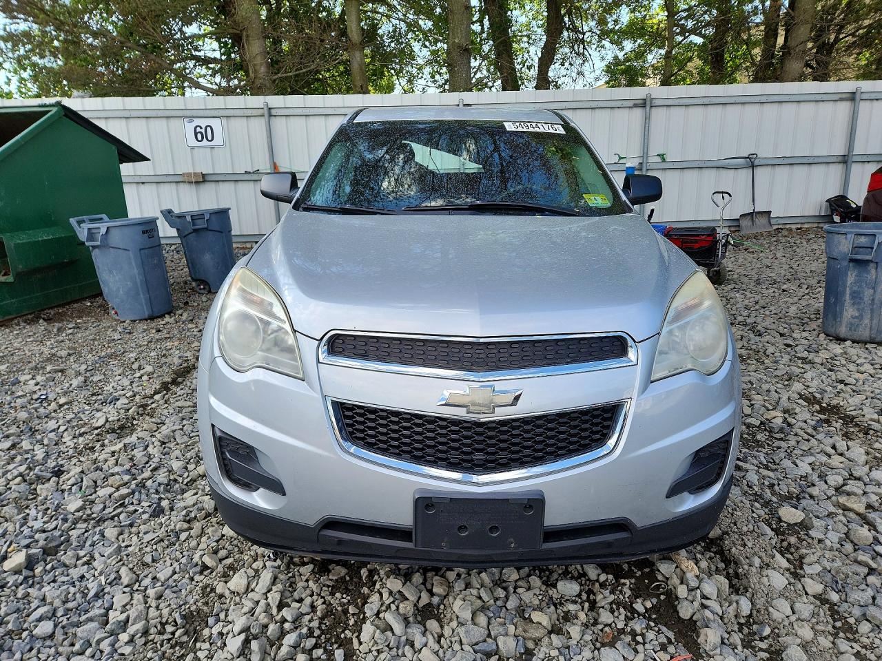 2015 Chevrolet Equinox Ls Silver vin: 2GNALAEKXF6439600