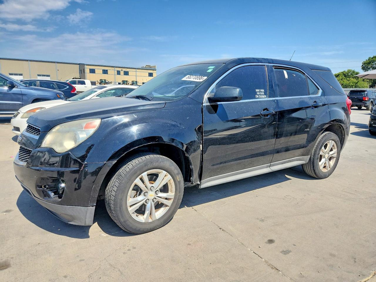 2011 Chevrolet Equinox Ls Черный vin: 2GNALBEC0B1234681