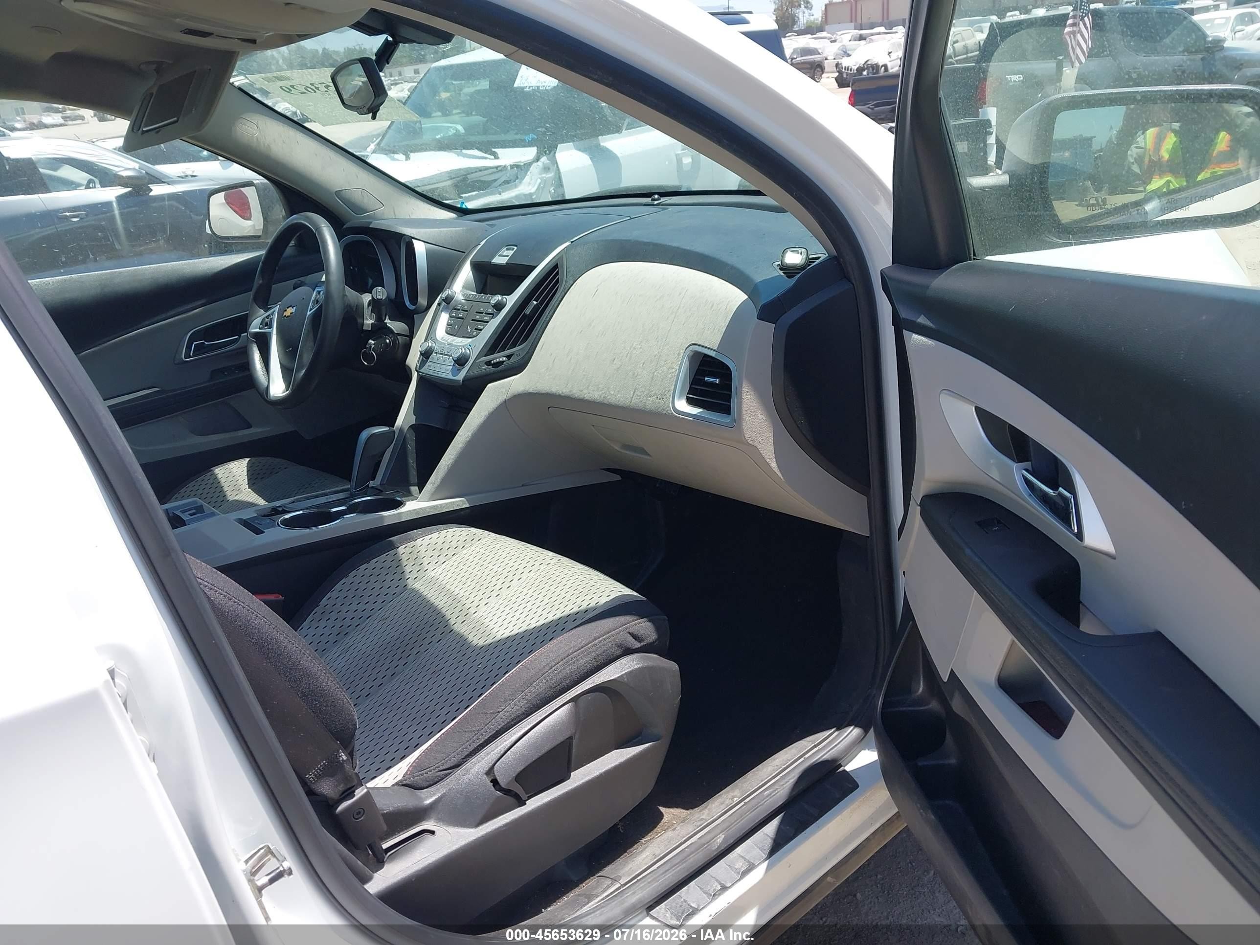 2011 Chevrolet Equinox Ls White vin: 2GNALBEC0B1287512