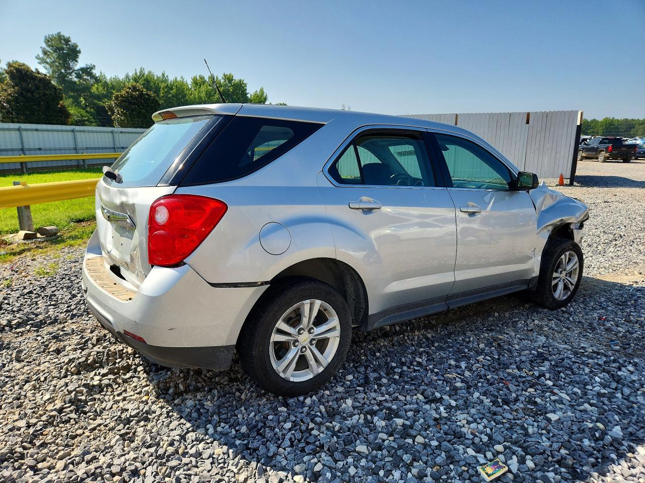 2011 Chevrolet Equinox Ls Silver vin: 2GNALBEC0B1292046