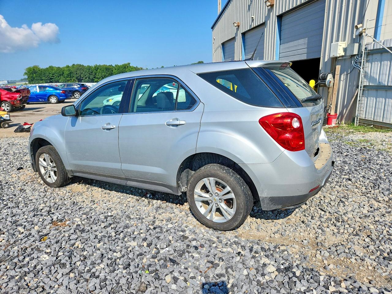2011 Chevrolet Equinox Ls Silver vin: 2GNALBEC0B1292046