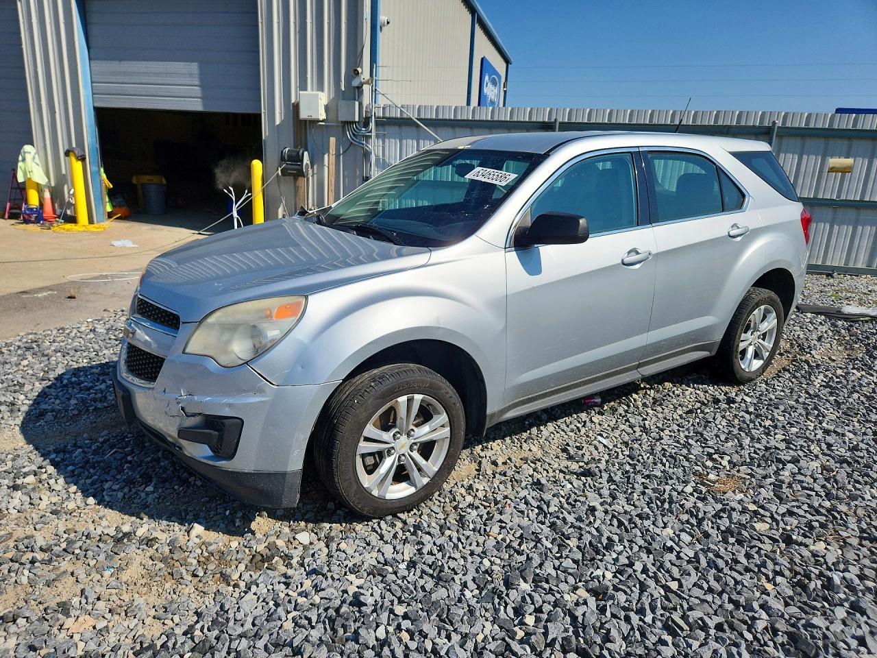 2011 Chevrolet Equinox Ls Silver vin: 2GNALBEC0B1292046