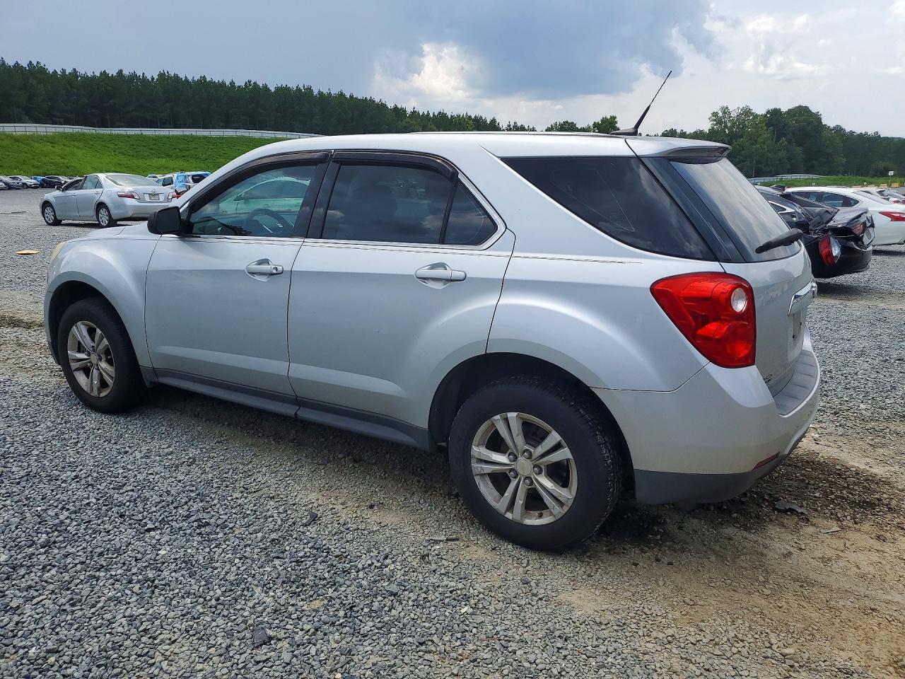 2011 Chevrolet Equinox Ls Silver vin: 2GNALBEC1B1175916