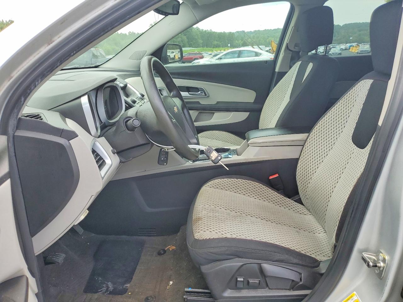 2011 Chevrolet Equinox Ls Silver vin: 2GNALBEC1B1175916