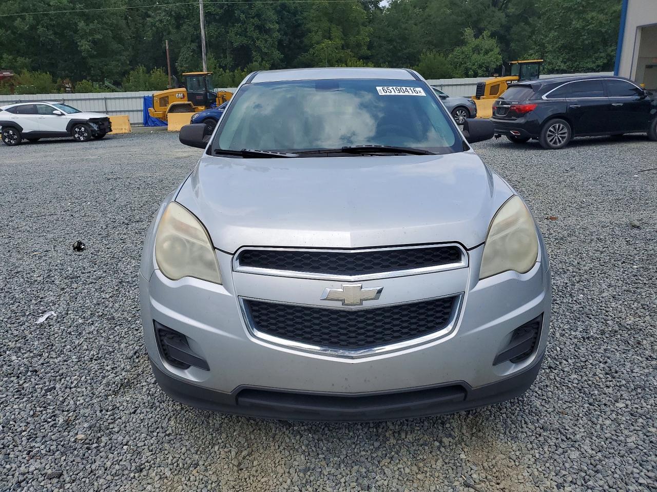2011 Chevrolet Equinox Ls Silver vin: 2GNALBEC1B1175916