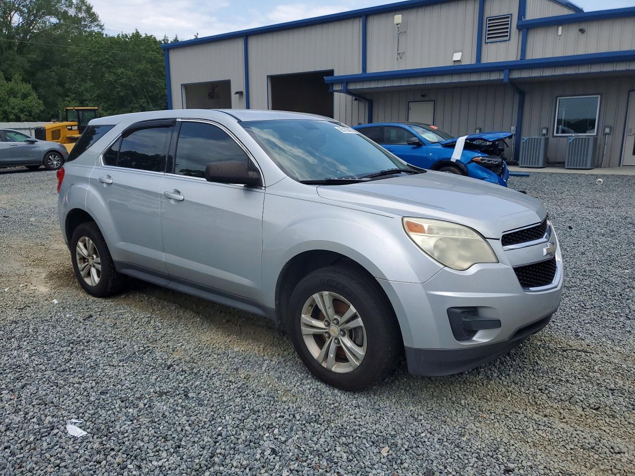 2011 Chevrolet Equinox Ls Silver vin: 2GNALBEC1B1175916