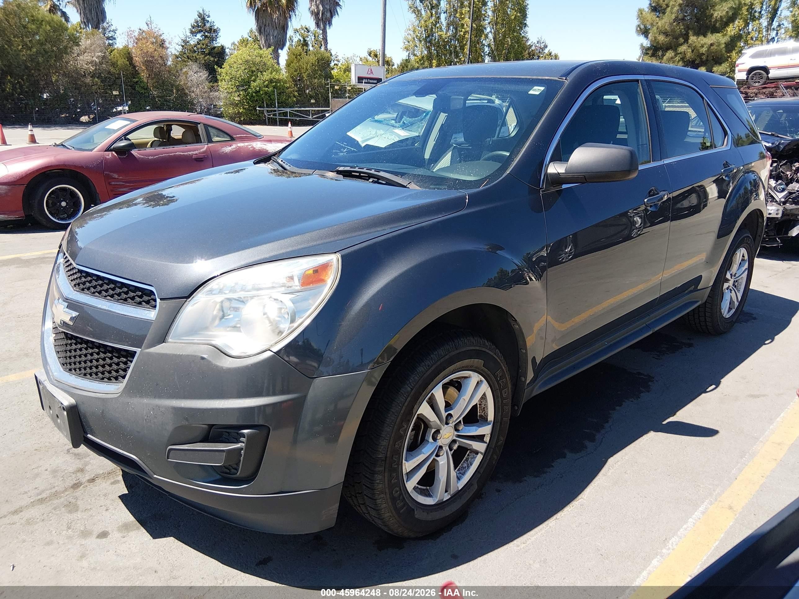 2011 Chevrolet Equinox Ls Gray vin: 2GNALBEC3B1192006