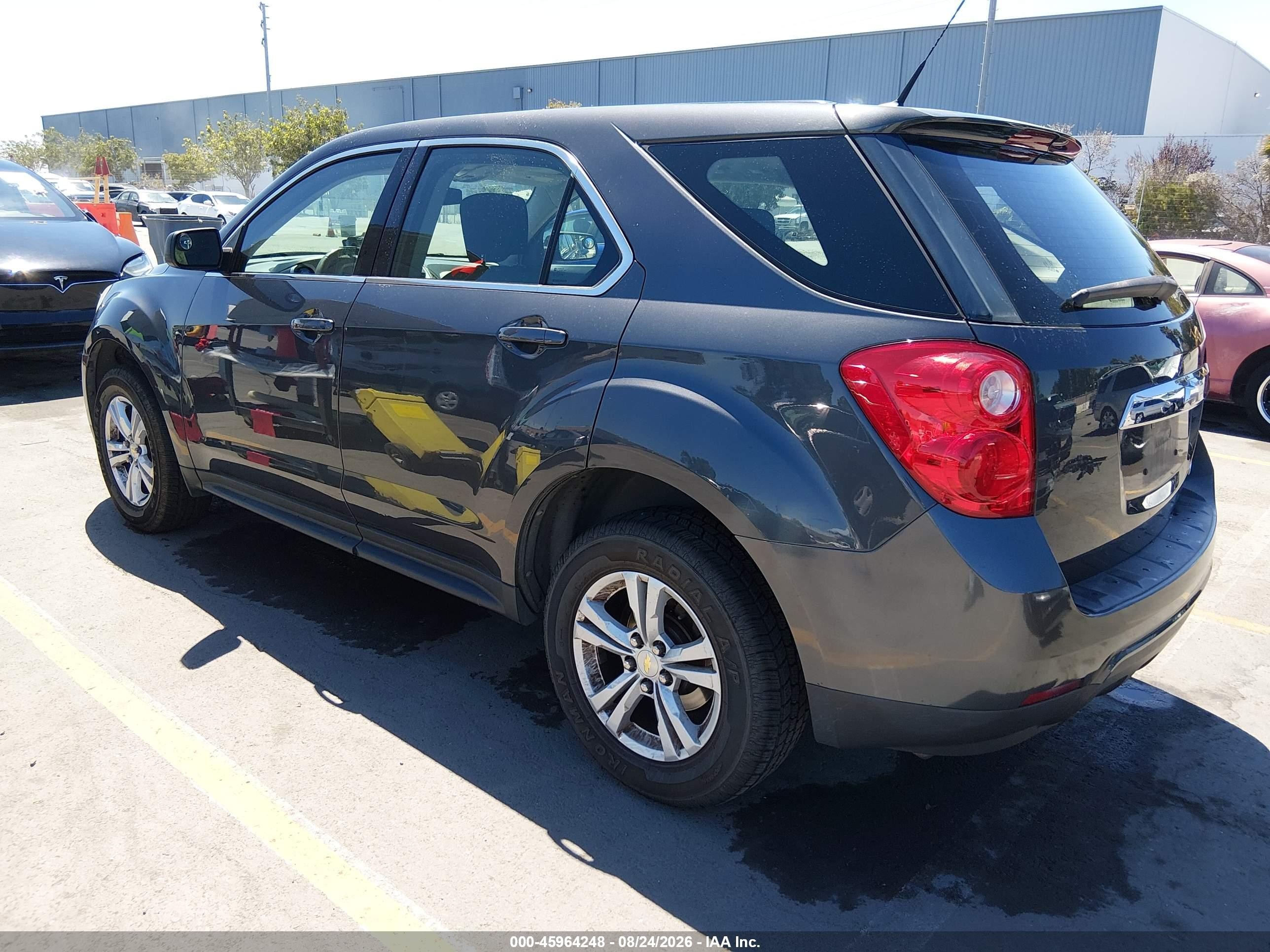2011 Chevrolet Equinox Ls Gray vin: 2GNALBEC3B1192006