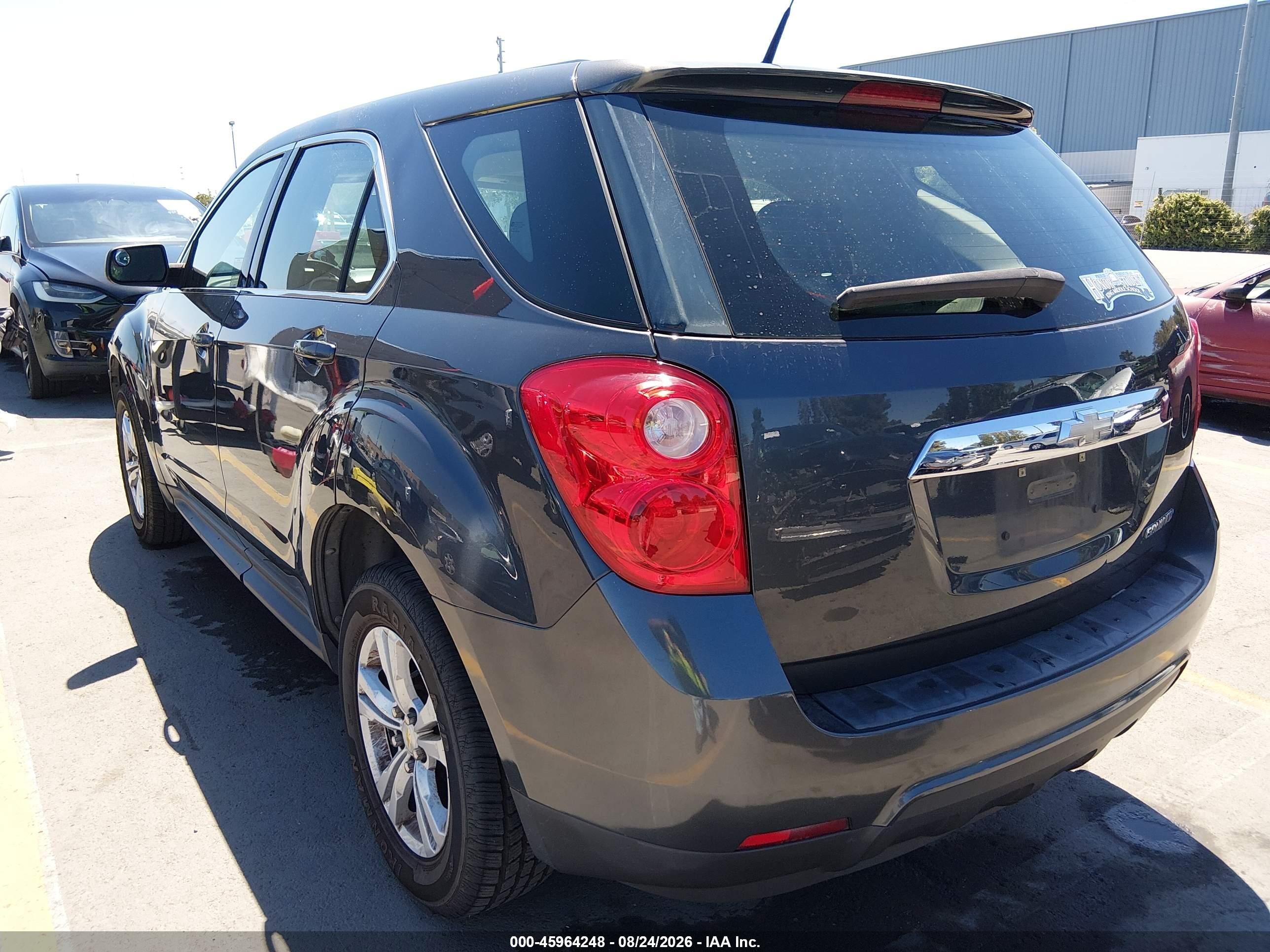 2011 Chevrolet Equinox Ls Gray vin: 2GNALBEC3B1192006