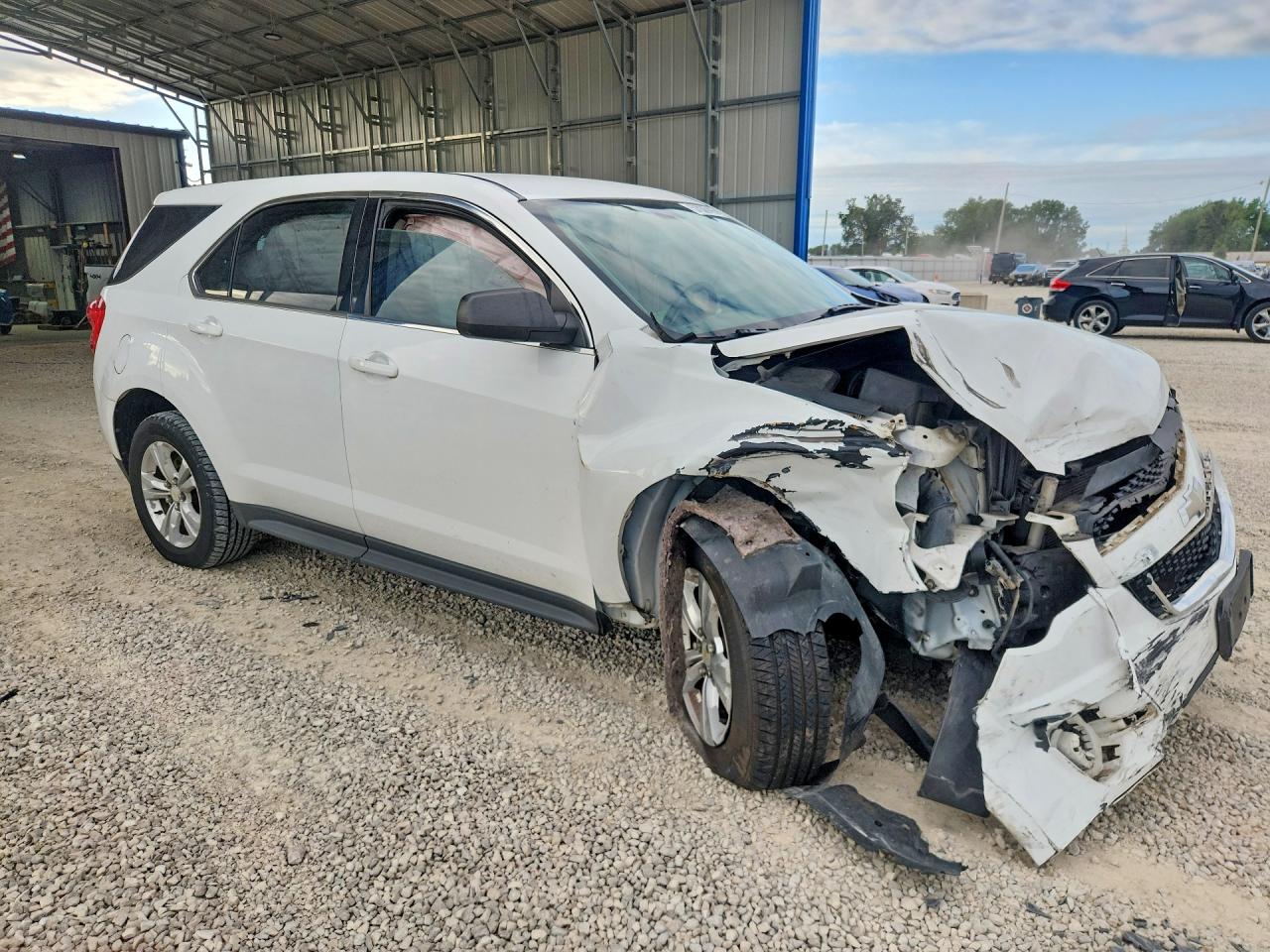 2011 Chevrolet Equinox Ls Белый vin: 2GNALBEC3B1319532