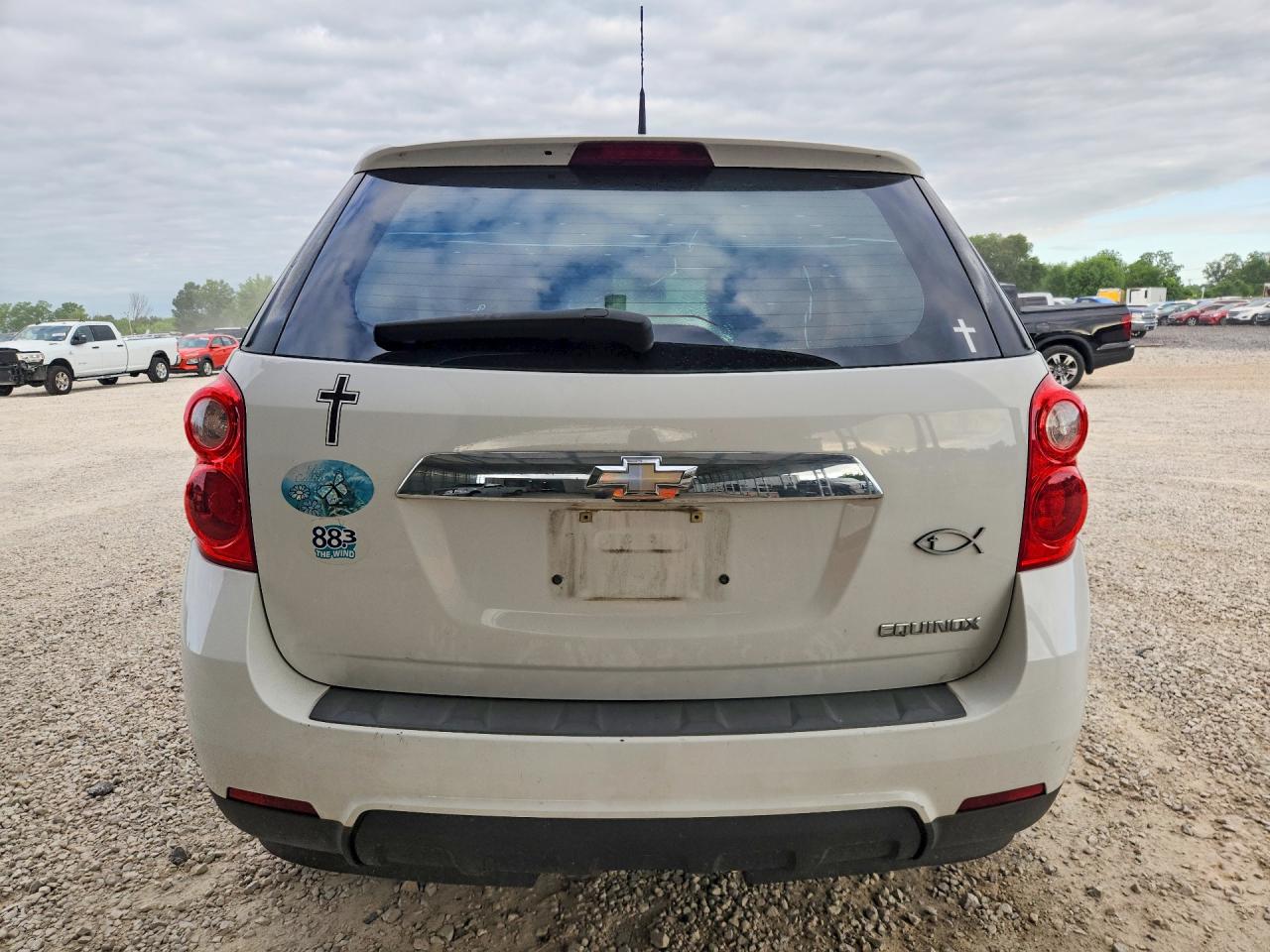 2011 Chevrolet Equinox Ls Белый vin: 2GNALBEC3B1319532