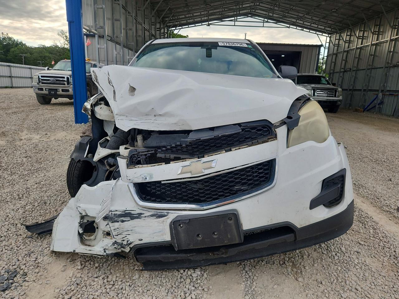 2011 Chevrolet Equinox Ls Белый vin: 2GNALBEC3B1319532