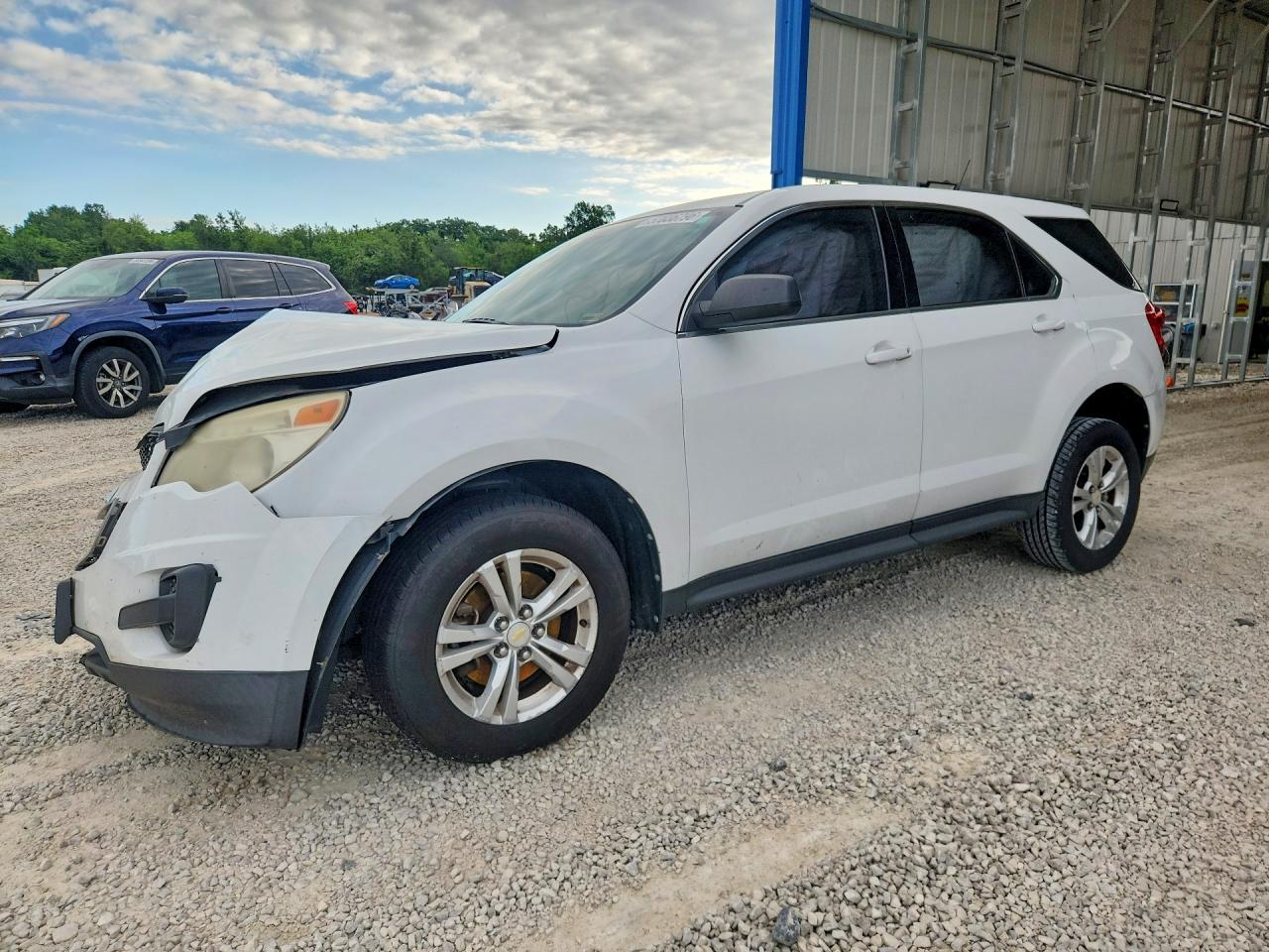 2011 Chevrolet Equinox Ls Белый vin: 2GNALBEC3B1319532