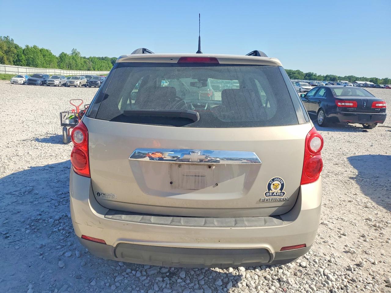 2011 Chevrolet Equinox Ls Tan vin: 2GNALBEC3B1326044