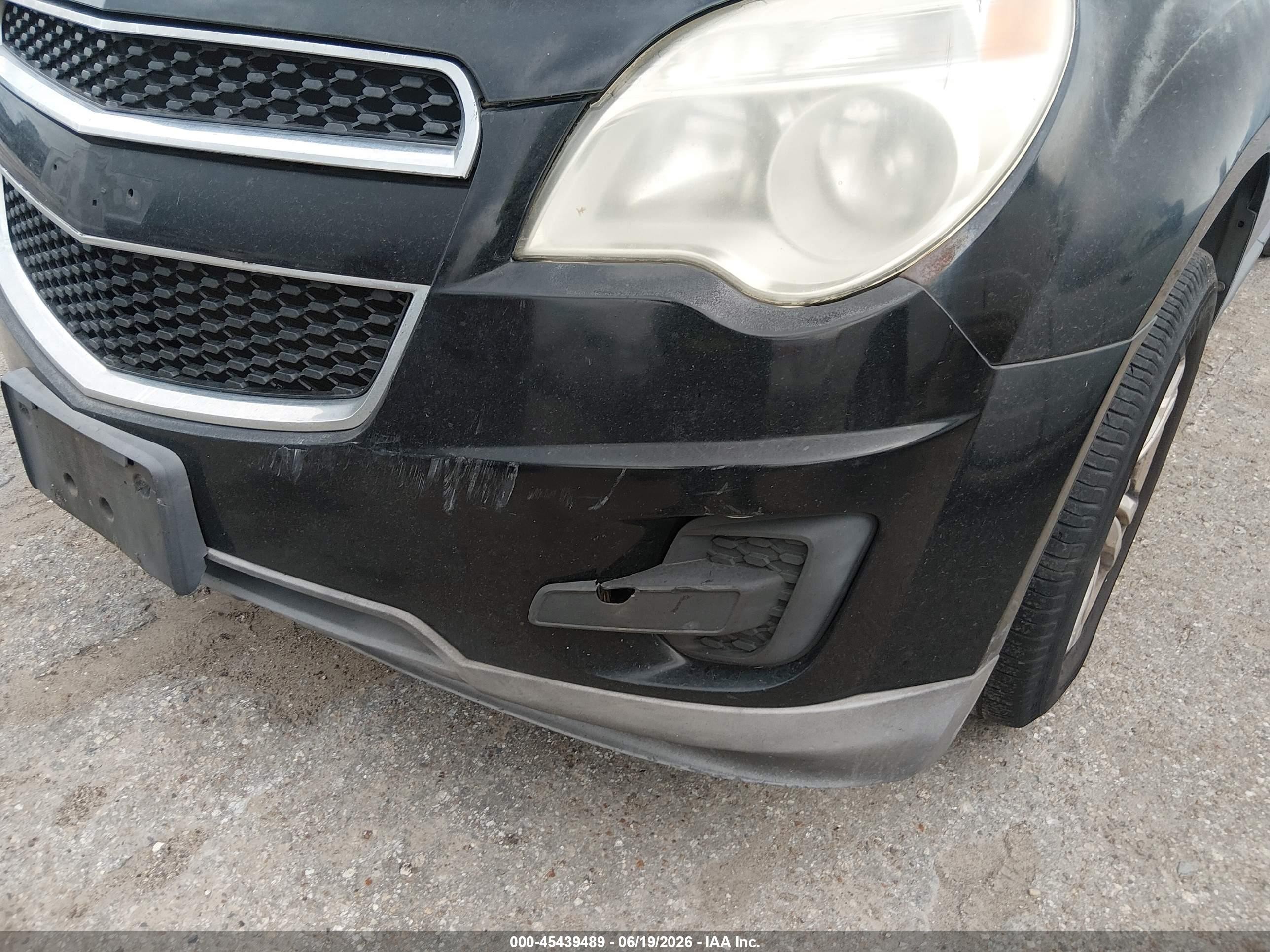 2011 Chevrolet Equinox Ls Black vin: 2GNALBEC4B1208990