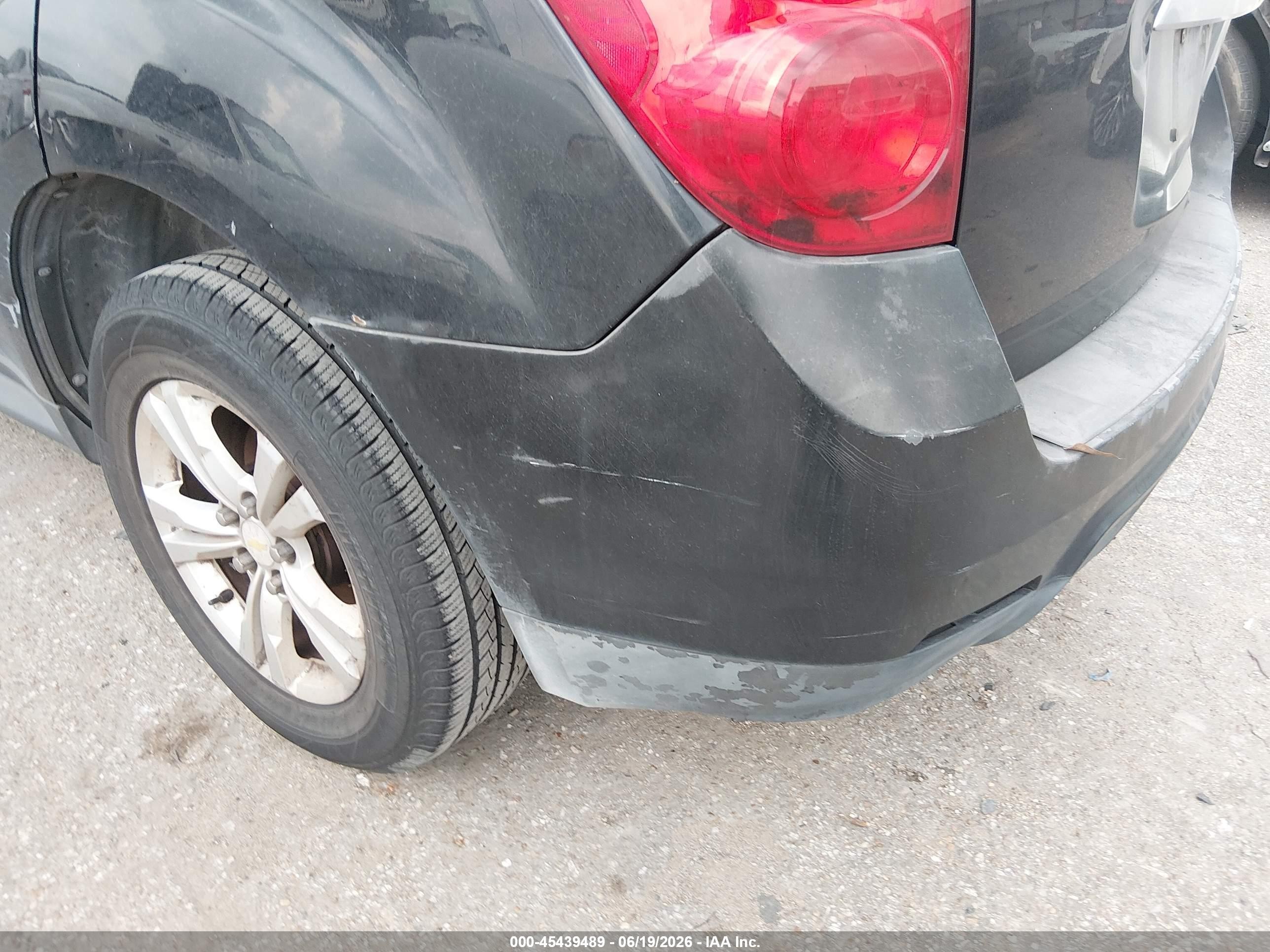 2011 Chevrolet Equinox Ls Black vin: 2GNALBEC4B1208990