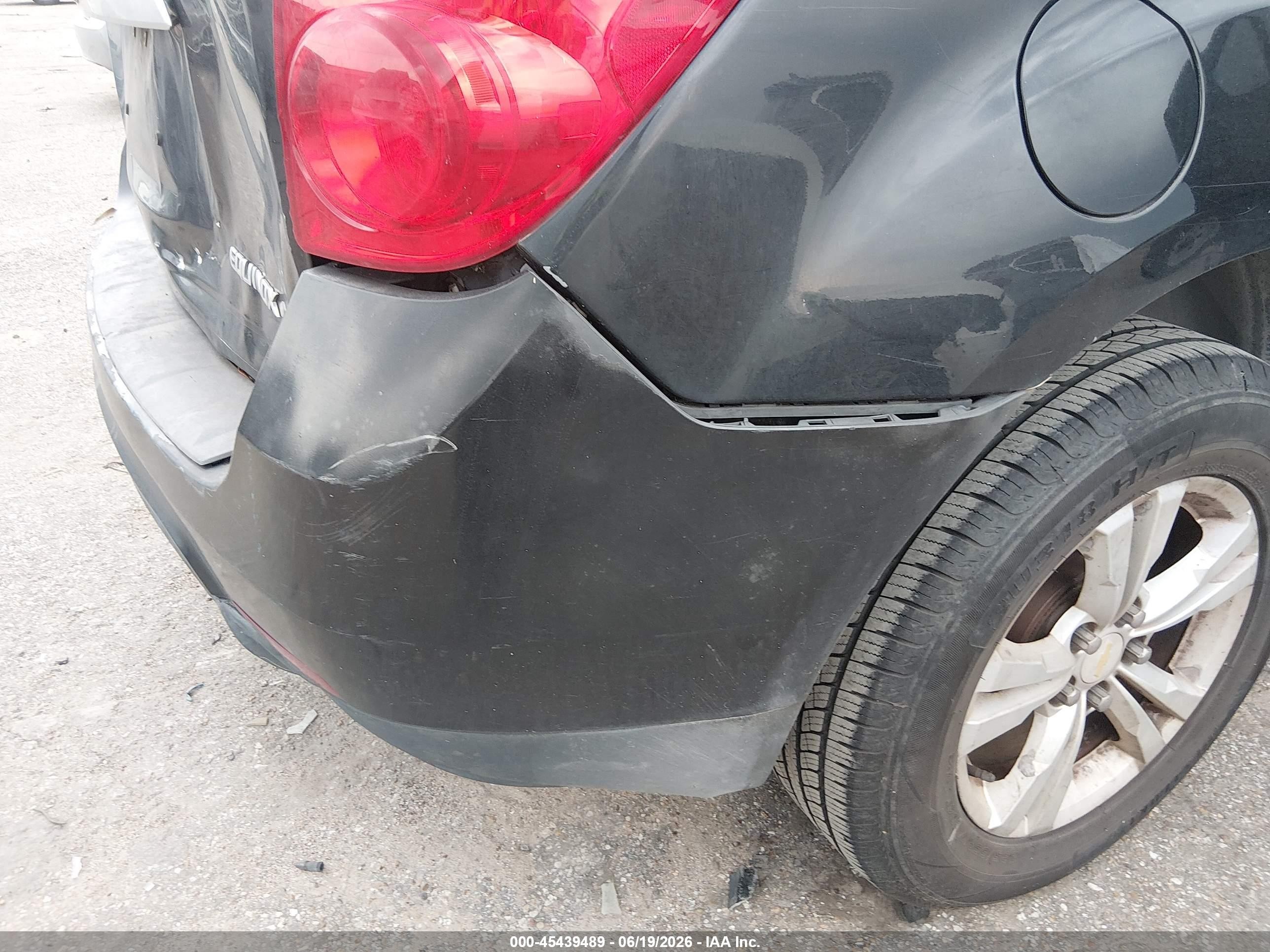 2011 Chevrolet Equinox Ls Black vin: 2GNALBEC4B1208990