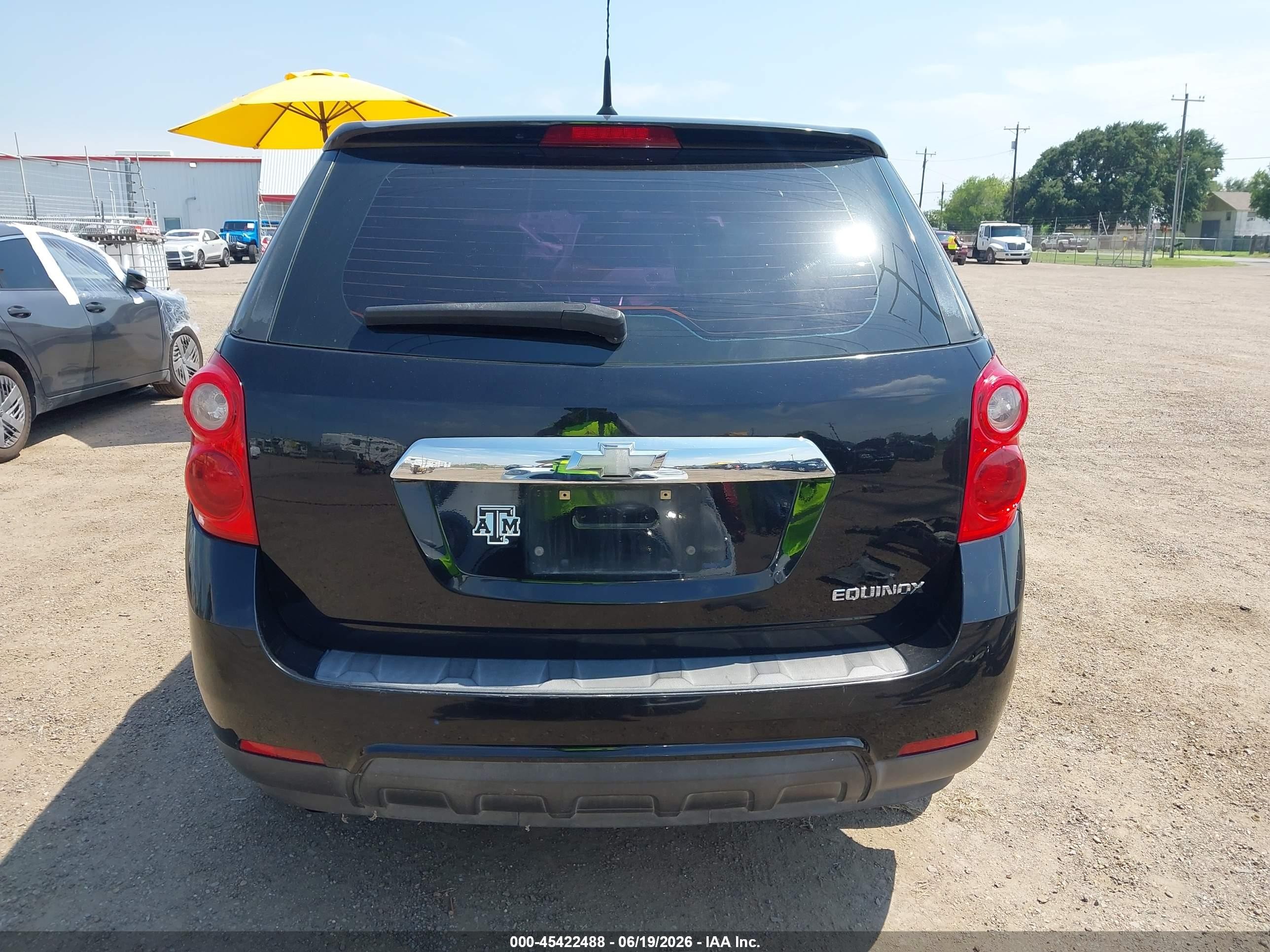 2011 Chevrolet Equinox Ls Black vin: 2GNALBEC4B1262984