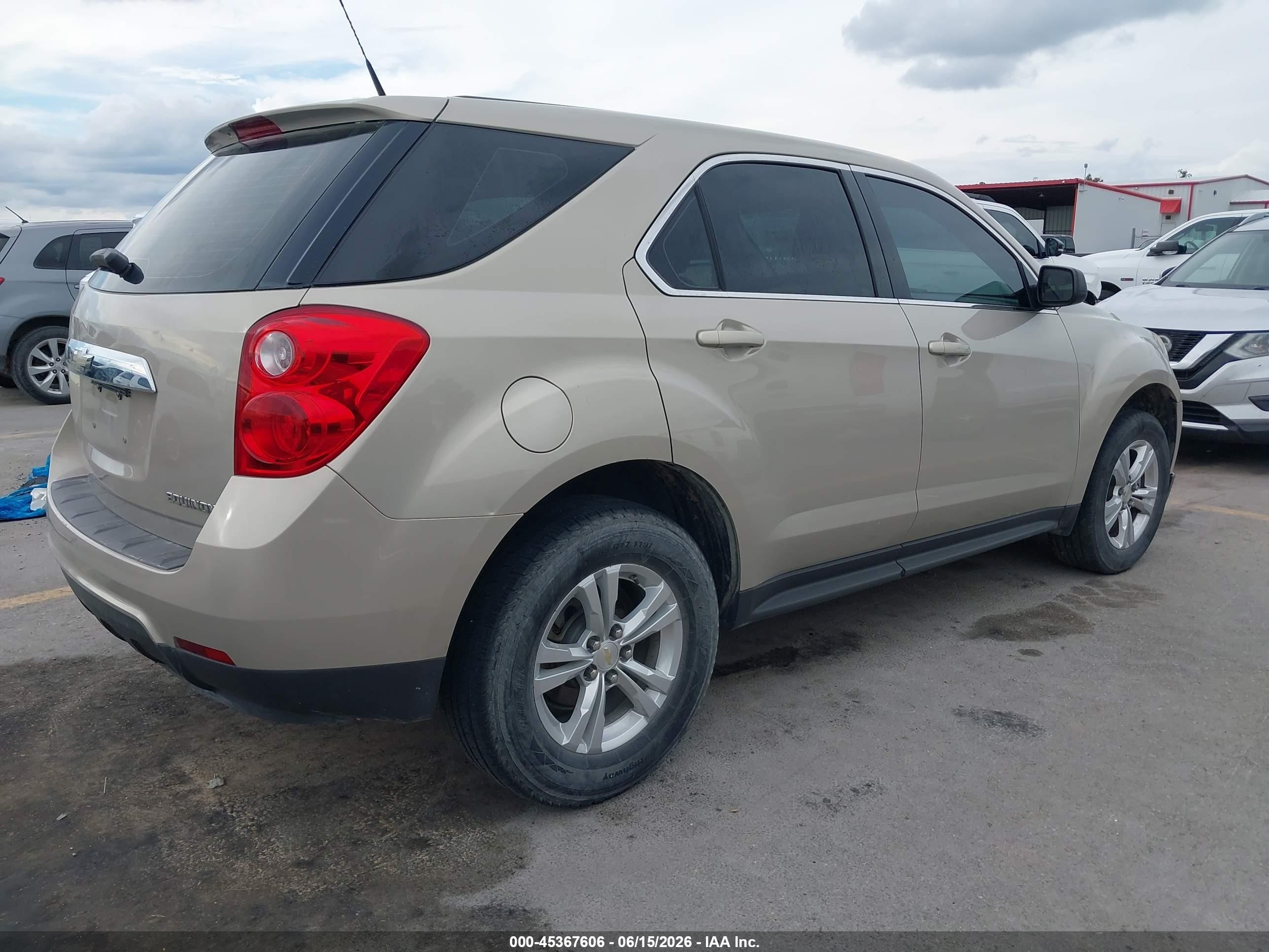 2011 Chevrolet Equinox Ls Tan vin: 2GNALBEC4B1326960