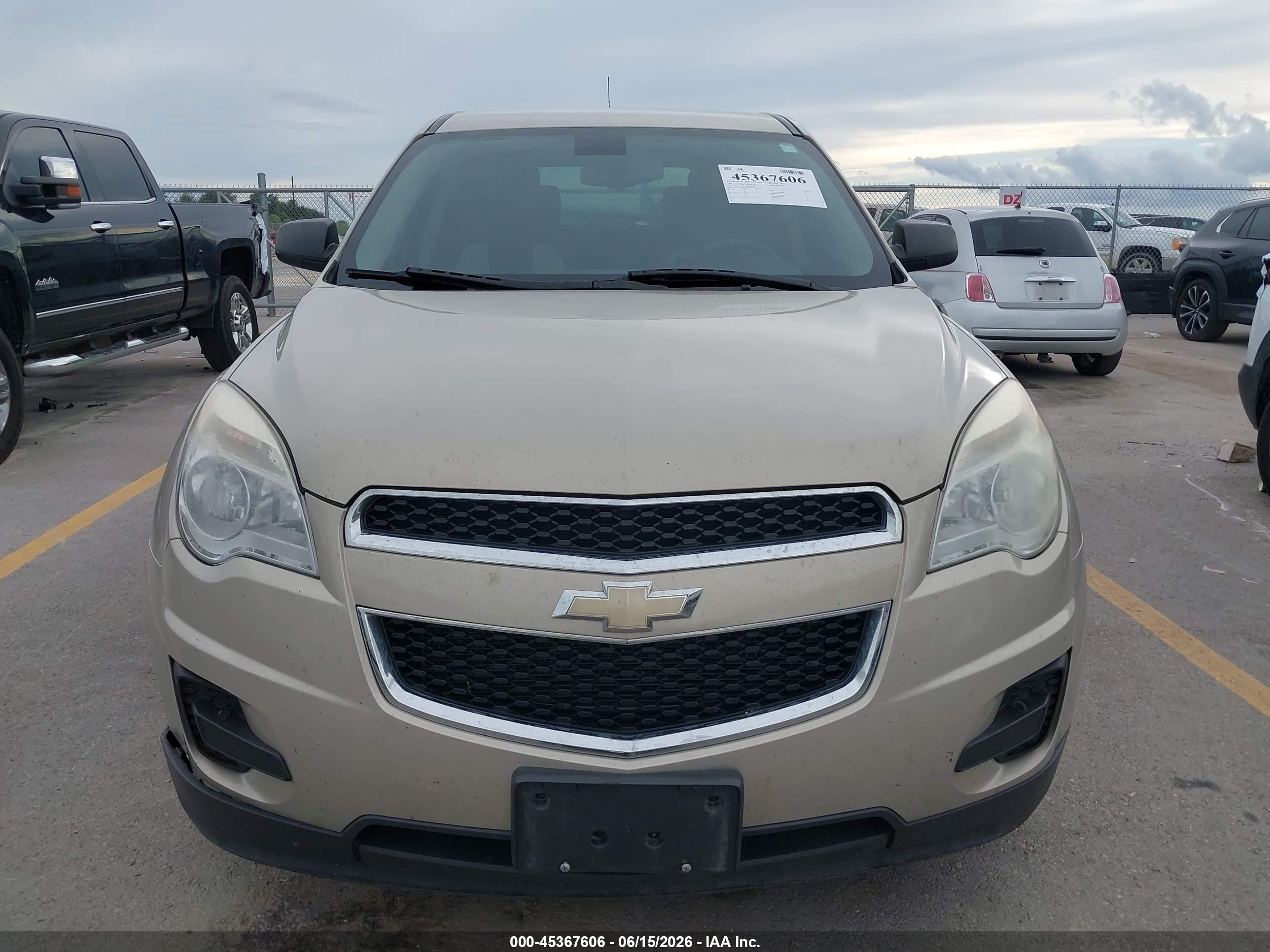 2011 Chevrolet Equinox Ls Tan vin: 2GNALBEC4B1326960