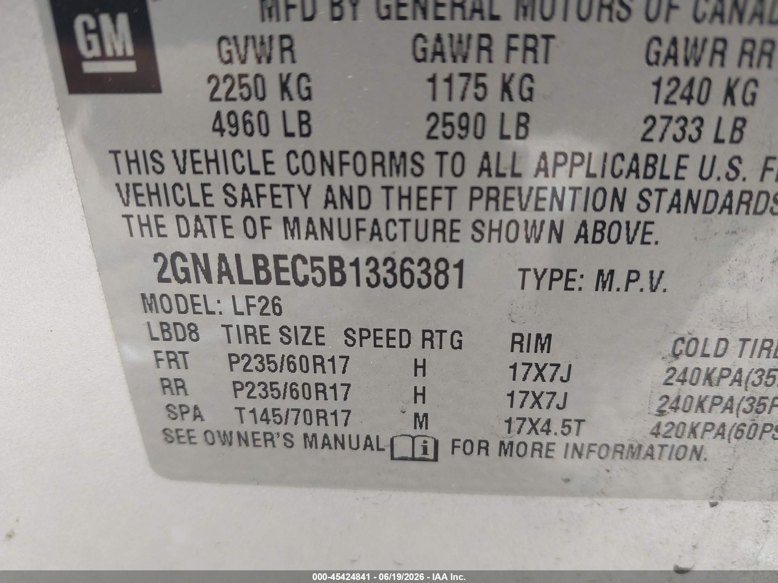 2011 Chevrolet Equinox Ls Silver vin: 2GNALBEC5B1336381