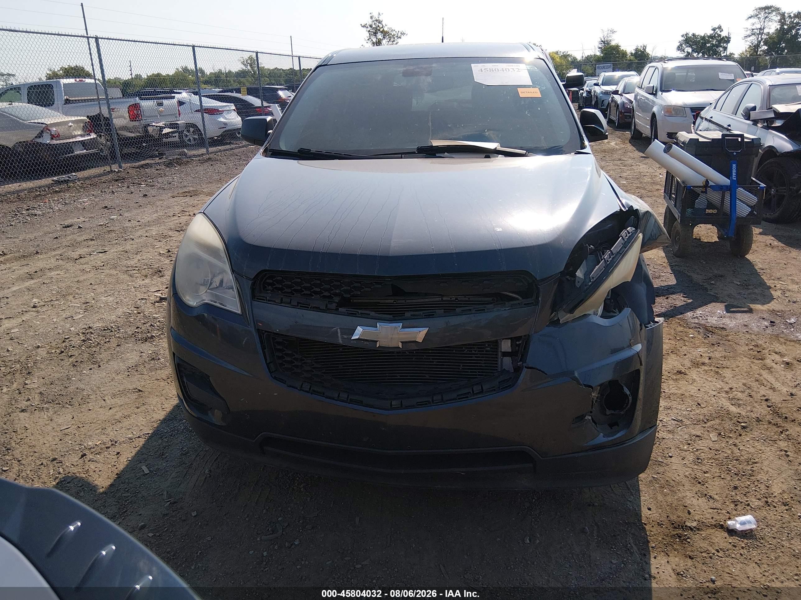 2011 Chevrolet Equinox Ls Серый vin: 2GNALBEC6B1162093