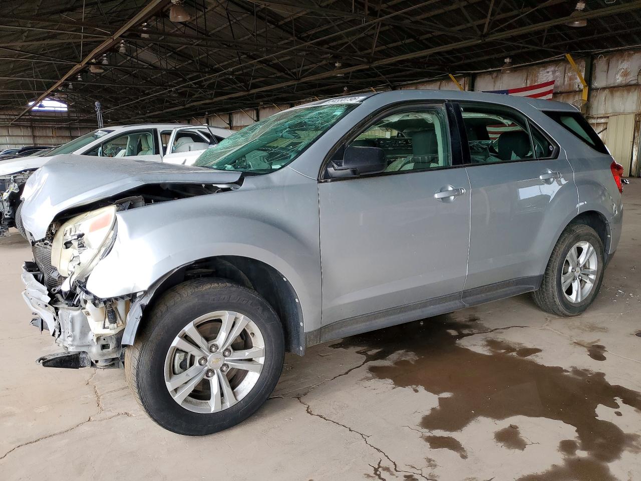 2011 Chevrolet Equinox Ls Silver vin: 2GNALBEC6B1166774