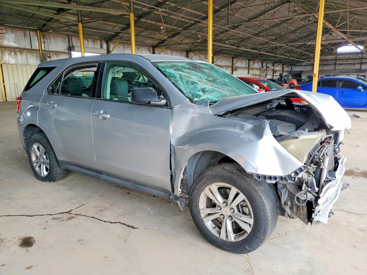 2011 Chevrolet Equinox Ls Silver vin: 2GNALBEC6B1166774
