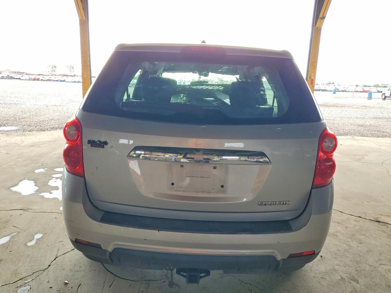 2011 Chevrolet Equinox Ls Silver vin: 2GNALBEC6B1166774