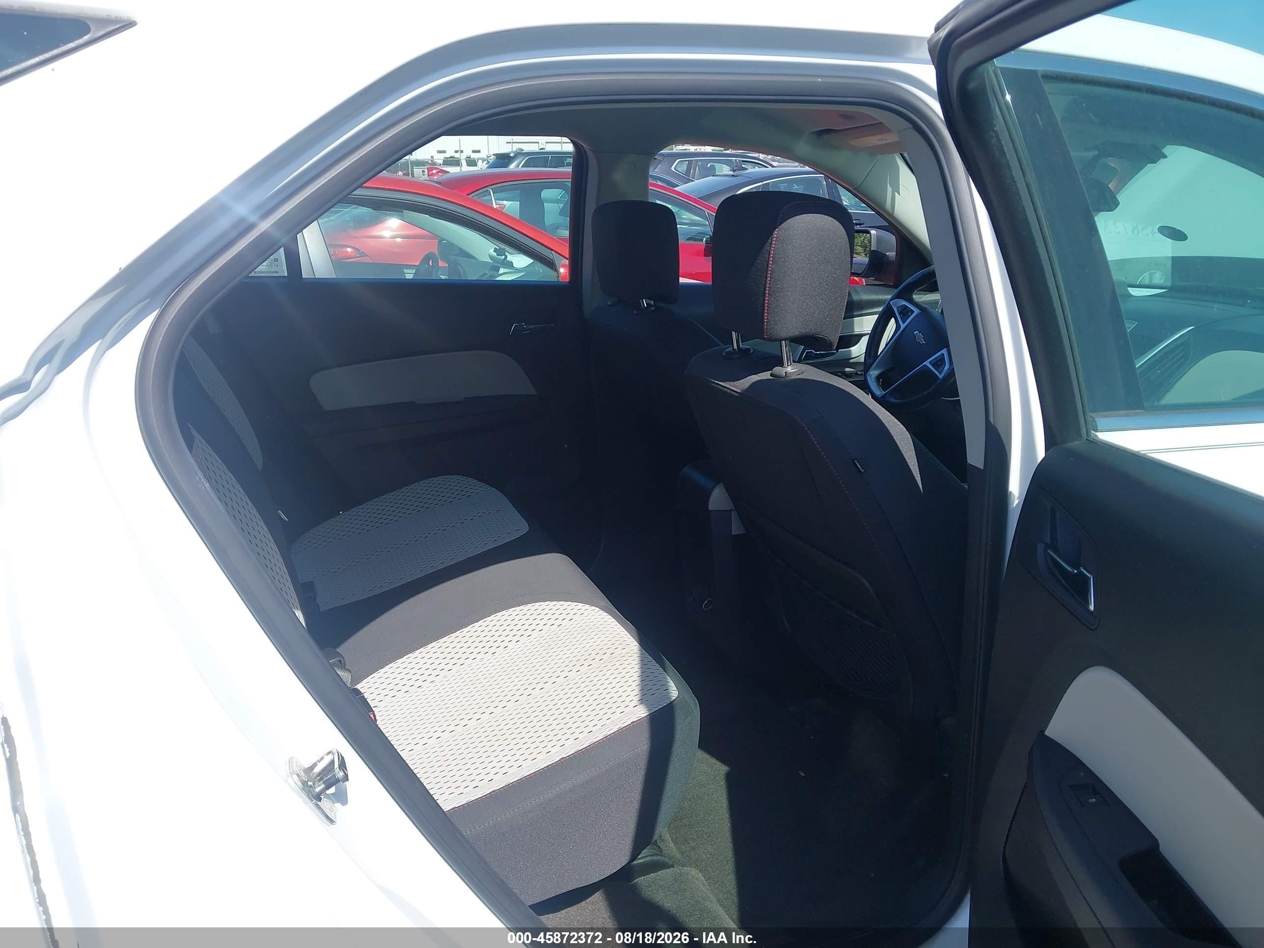 2011 Chevrolet Equinox Ls White vin: 2GNALBEC6B1233387