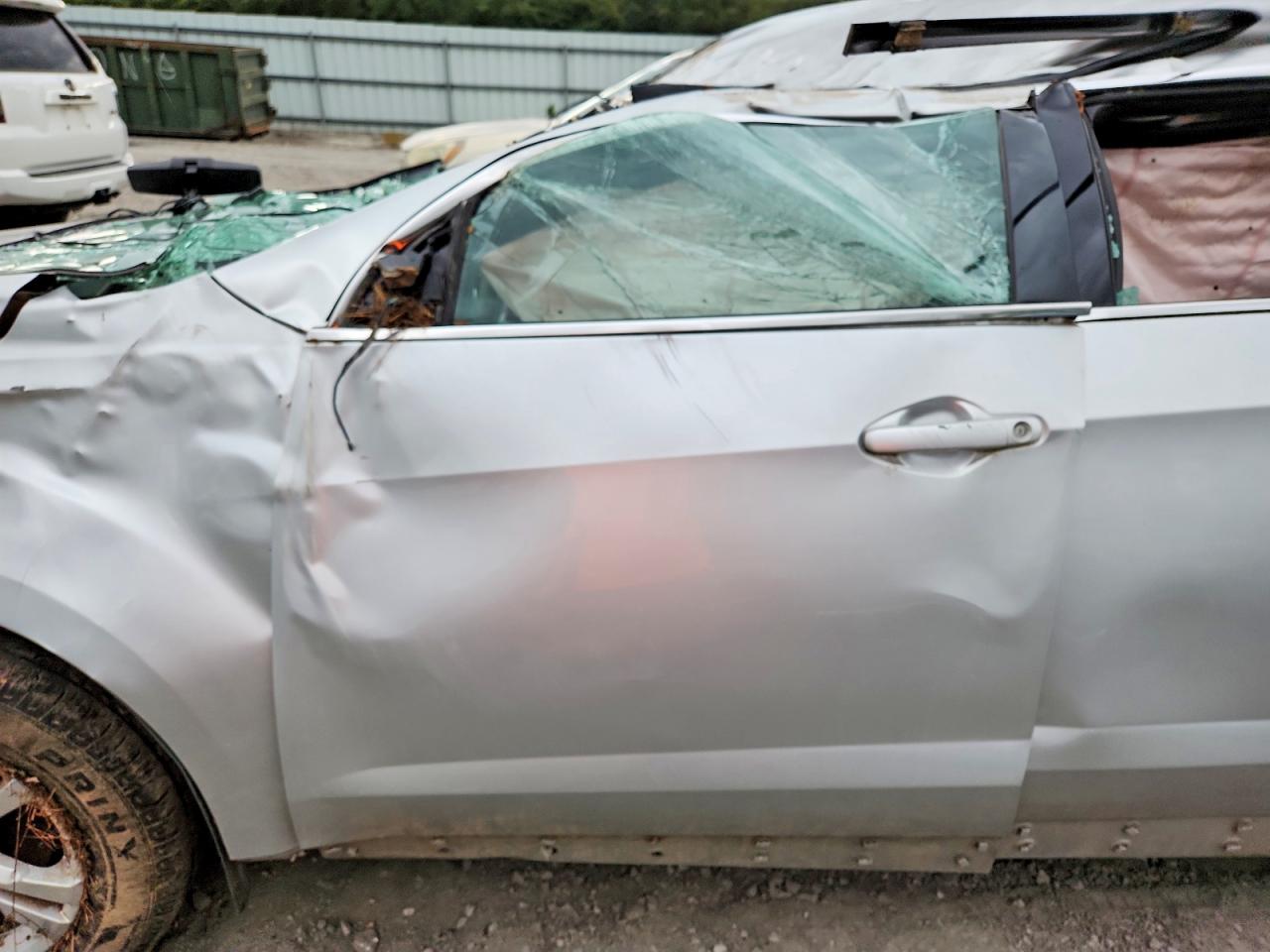 2011 Chevrolet Equinox Ls Silver vin: 2GNALBEC6B1247094