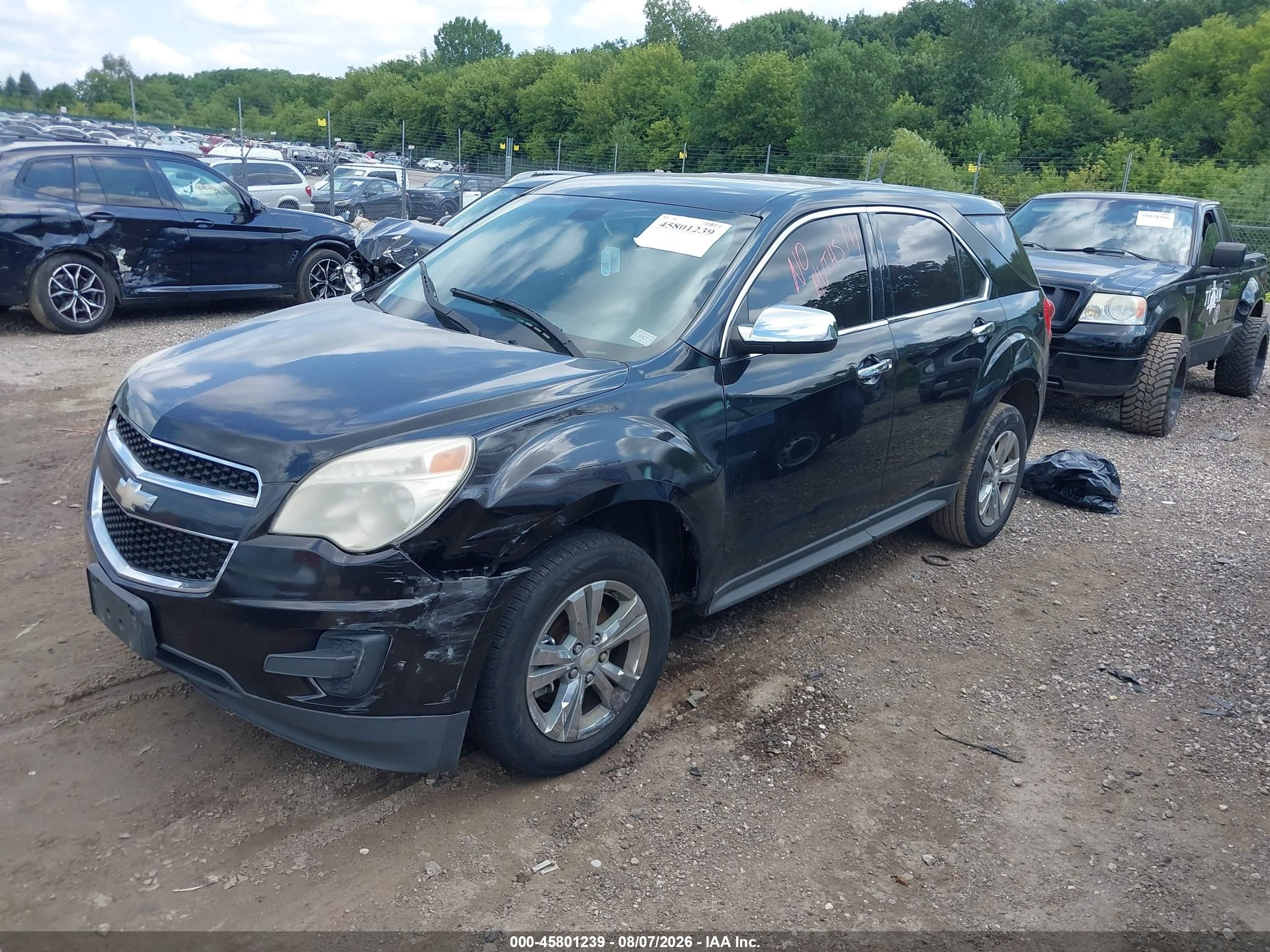 2011 Chevrolet Equinox Ls Синий vin: 2GNALBEC7B1186838