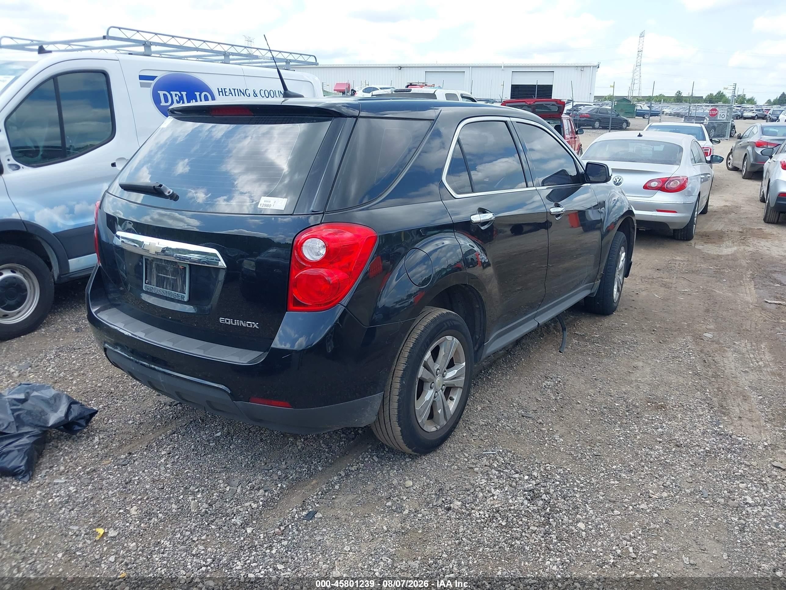 2011 Chevrolet Equinox Ls Синий vin: 2GNALBEC7B1186838
