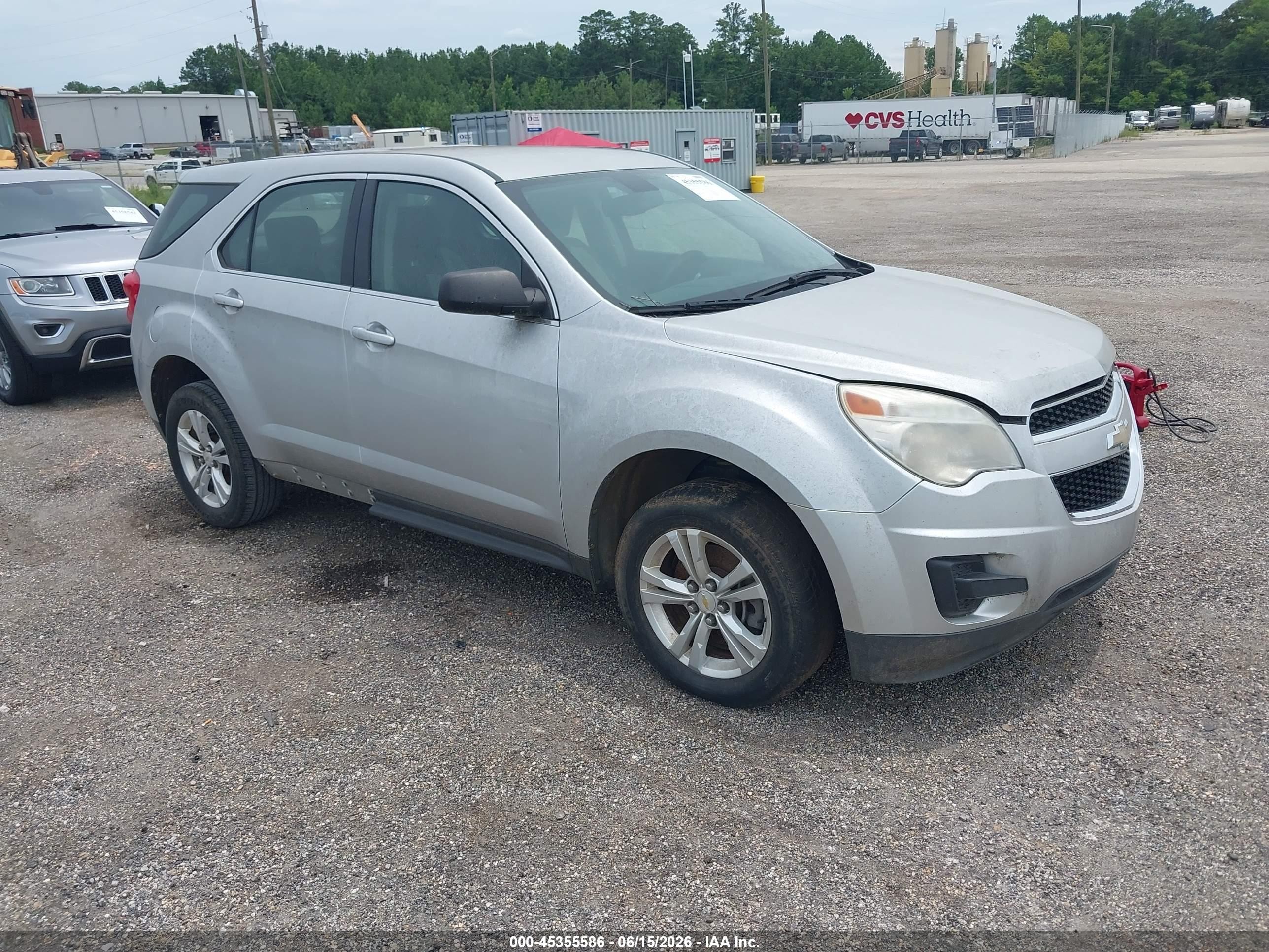 2011 Chevrolet Equinox Ls Silver vin: 2GNALBEC7B1287085
