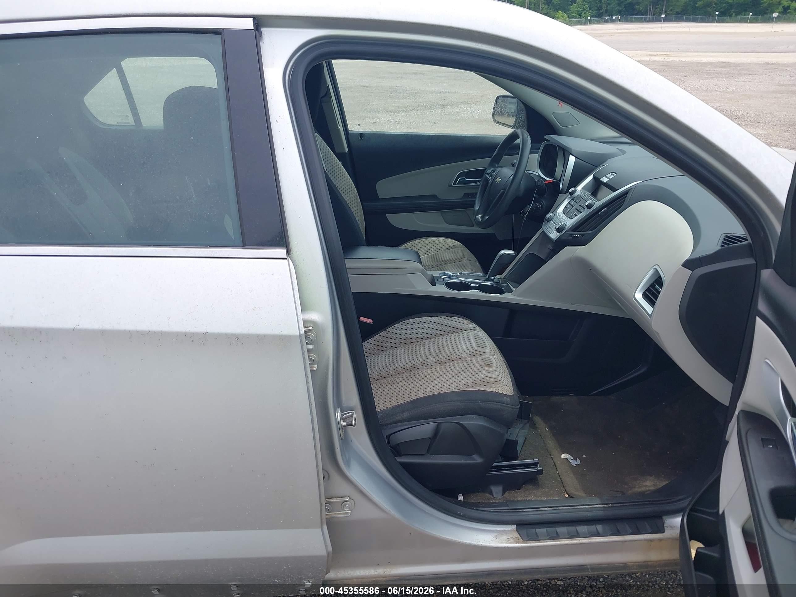 2011 Chevrolet Equinox Ls Silver vin: 2GNALBEC7B1287085