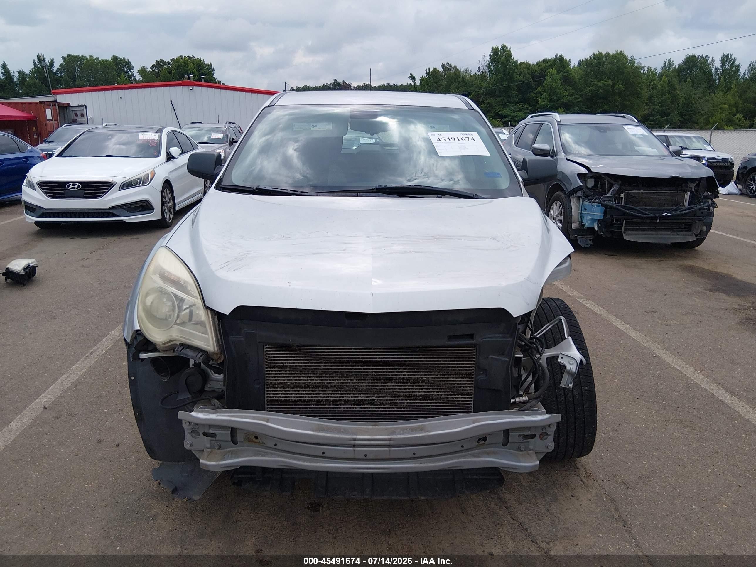 2011 Chevrolet Equinox Ls Silver vin: 2GNALBEC7B1290732