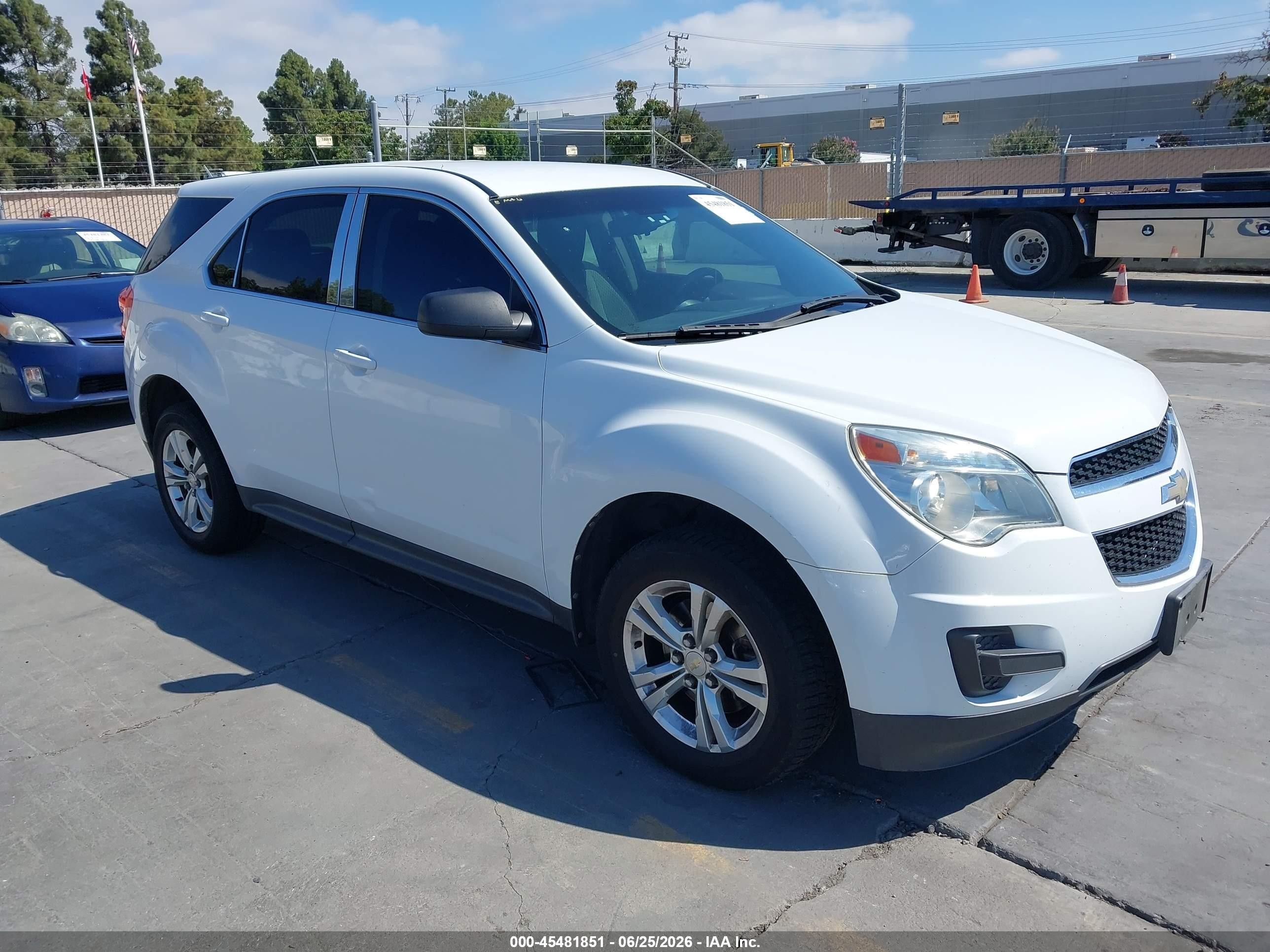 2011 Chevrolet Equinox Ls Белый vin: 2GNALBEC8B1217871