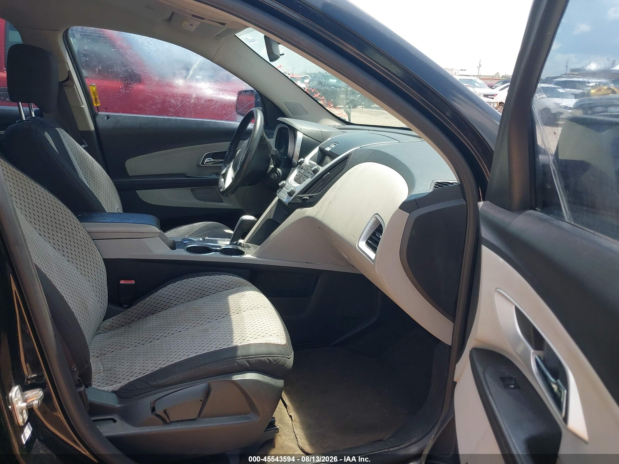 2011 Chevrolet Equinox Ls Black vin: 2GNALBEC8B1235965