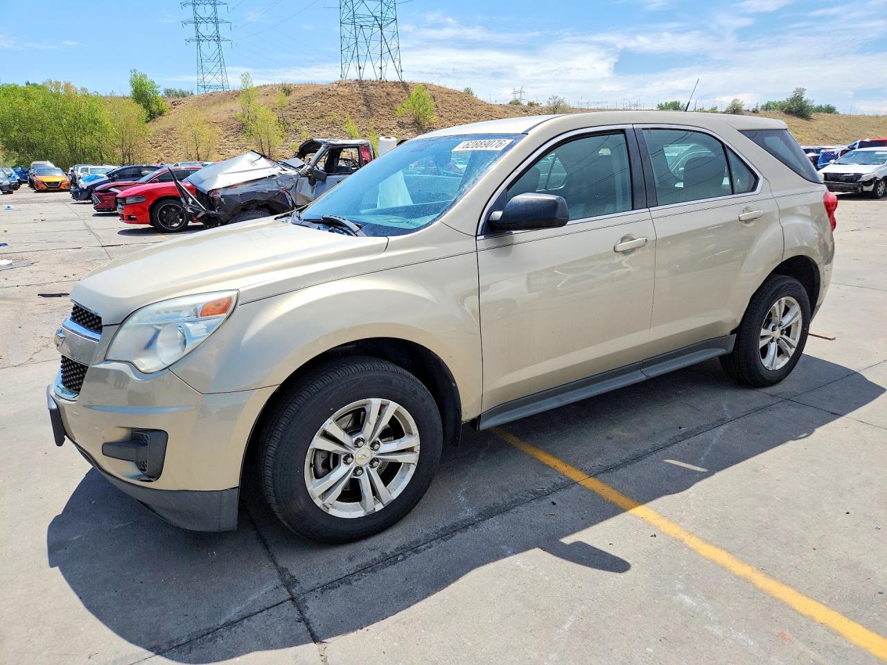 2011 Chevrolet Equinox Ls White vin: 2GNALBECXB1150657