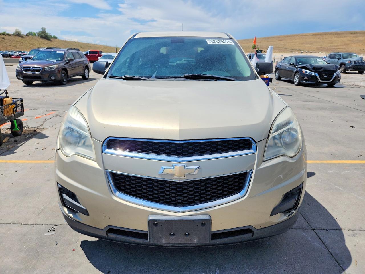 2011 Chevrolet Equinox Ls White vin: 2GNALBECXB1150657